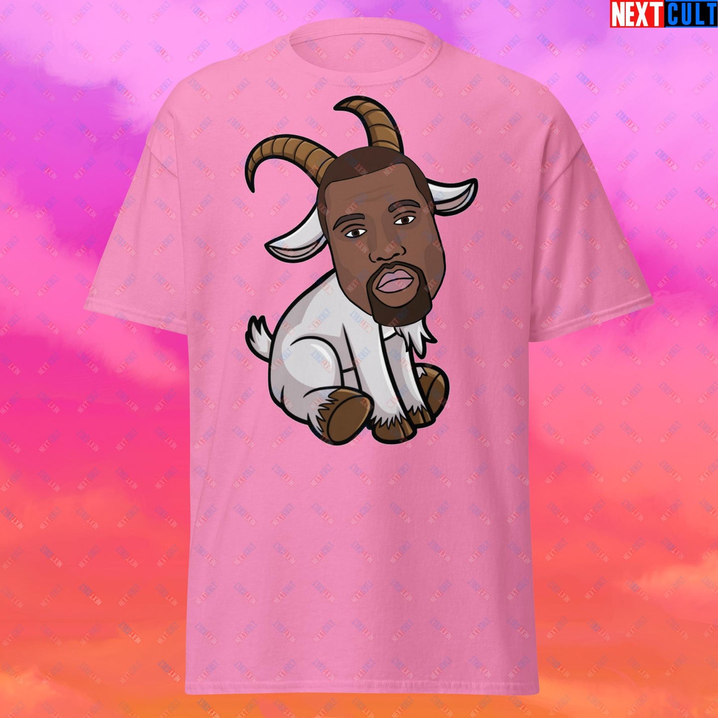 Kanye West G.O.A.T. Hip Hop Greatest of All Time Rap Music Funny Ye Unisex tee Azalea T-shirts G.O.A.T. Kanye West Music Next Cult Brand