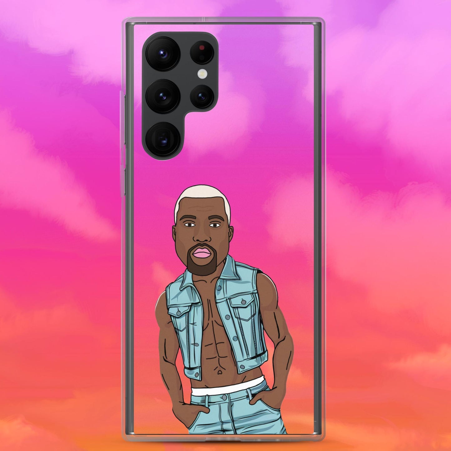 Kanye West Ye Yeezy Hip Hop Clear Case for Samsung Samsung Galaxy S22 Ultra Mobile Phone Cases Kanye West Music Next Cult Brand