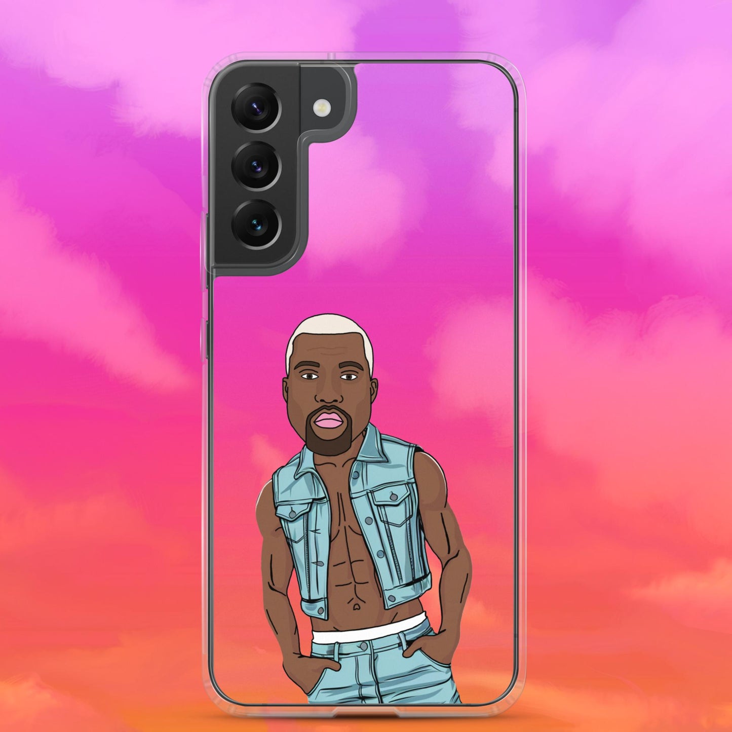 Kanye West Ye Yeezy Hip Hop Clear Case for Samsung Samsung Galaxy S22 Plus Mobile Phone Cases Kanye West Music Next Cult Brand