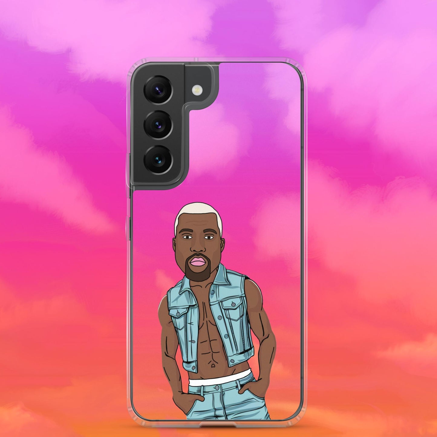 Kanye West Ye Yeezy Hip Hop Clear Case for Samsung Samsung Galaxy S22 Mobile Phone Cases Kanye West Music Next Cult Brand