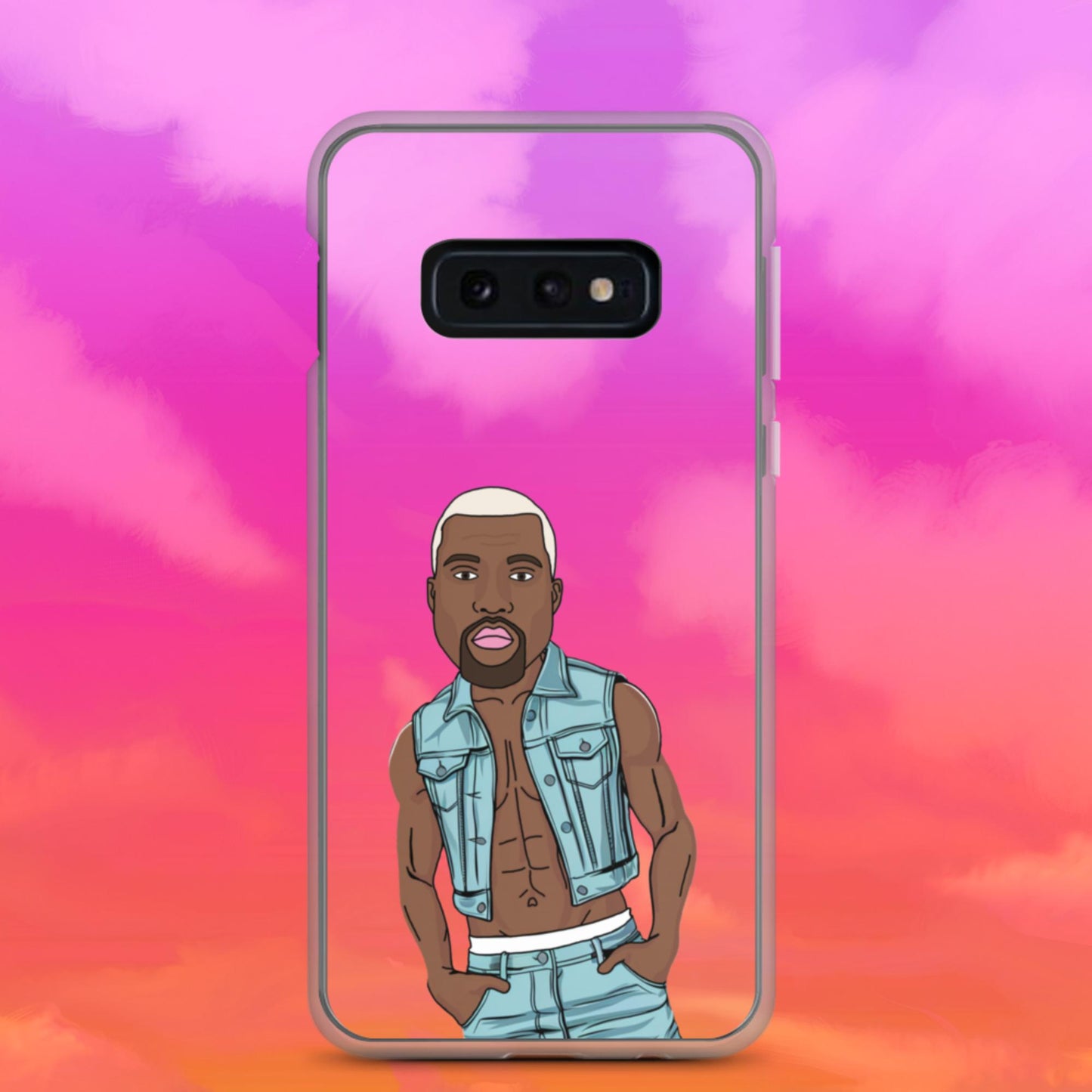 Kanye West Ye Yeezy Hip Hop Clear Case for Samsung Samsung Galaxy S10e Mobile Phone Cases Kanye West Music Next Cult Brand