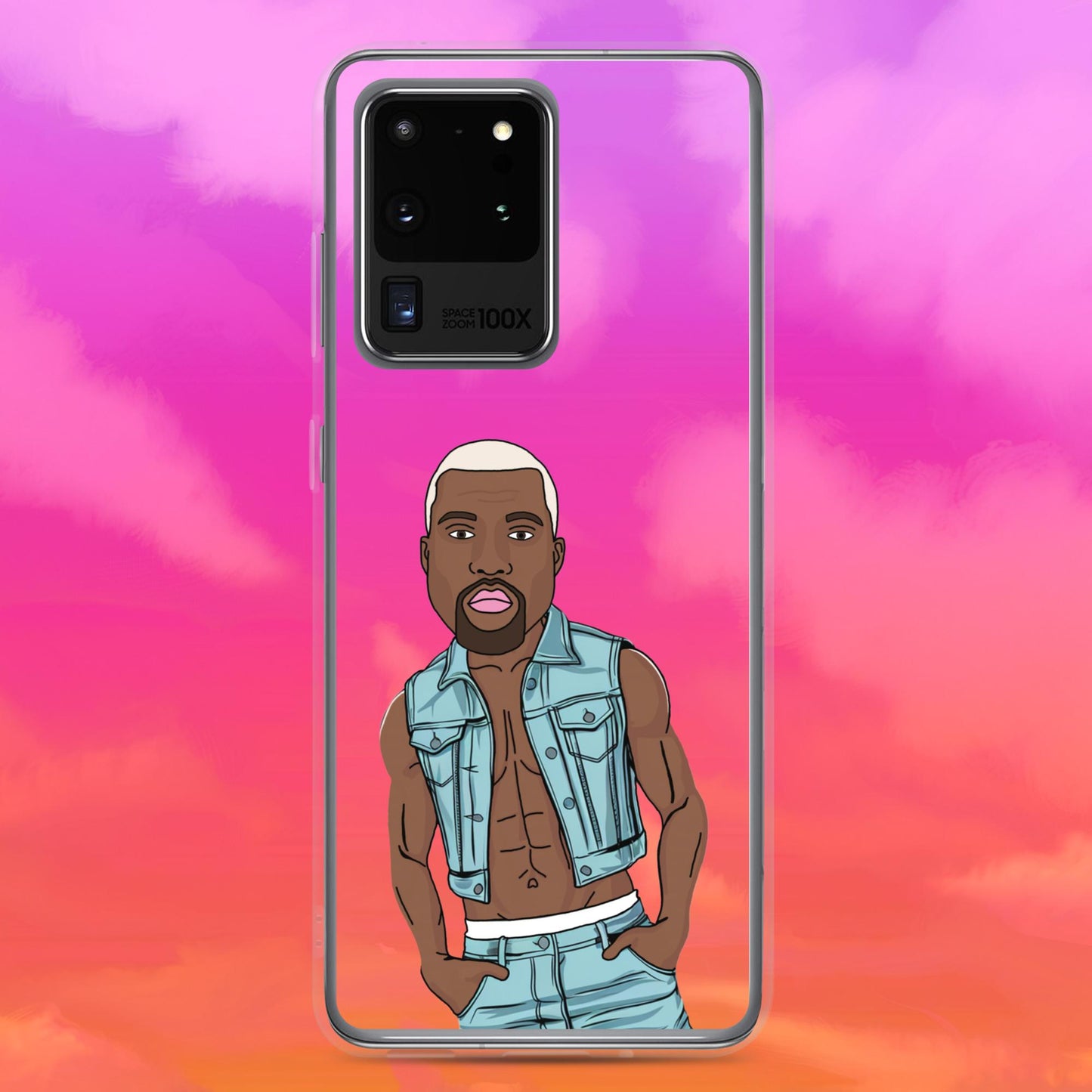 Kanye West Ye Yeezy Hip Hop Clear Case for Samsung Samsung Galaxy S20 Ultra Mobile Phone Cases Kanye West Music Next Cult Brand