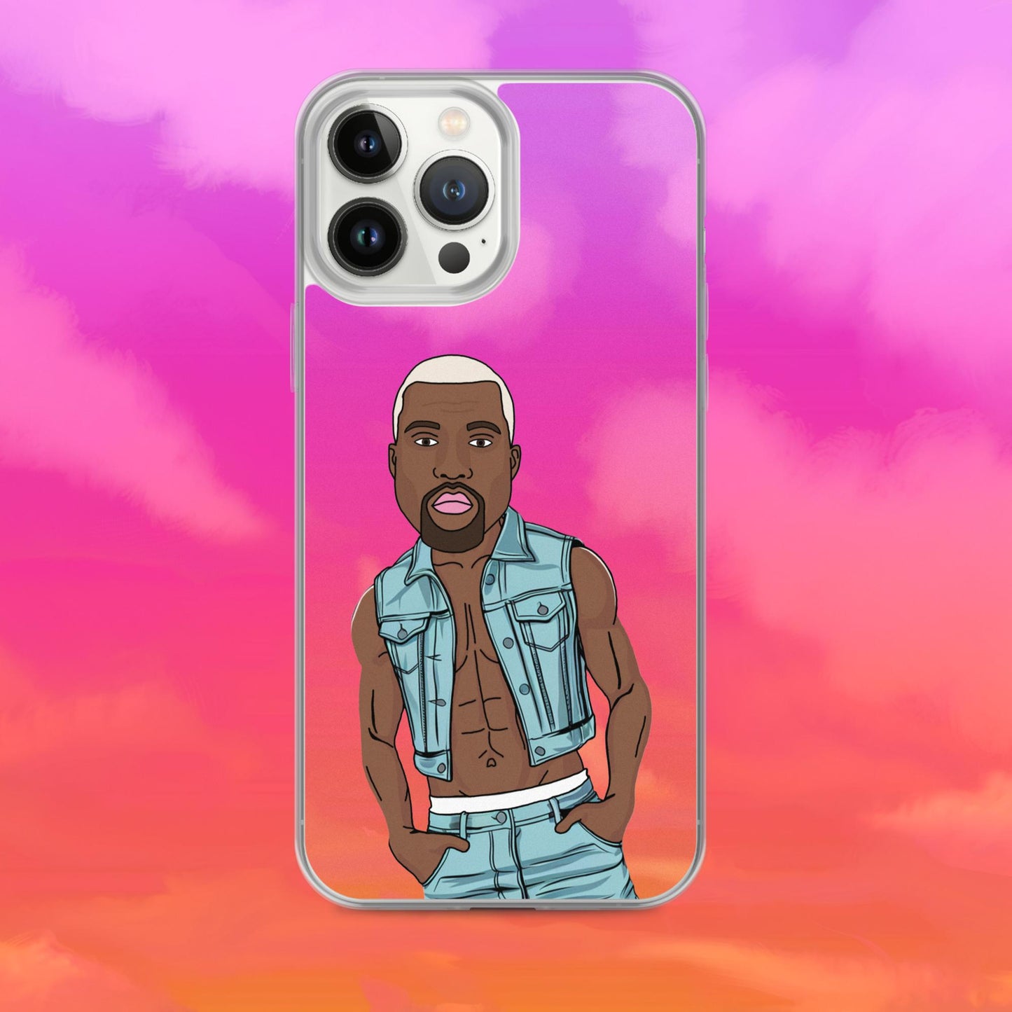 Kanye West Ye Yeezy Hip Hop Clear Case for iPhone iPhone 13 Pro Max Mobile Phone Cases Kanye West Music Next Cult Brand