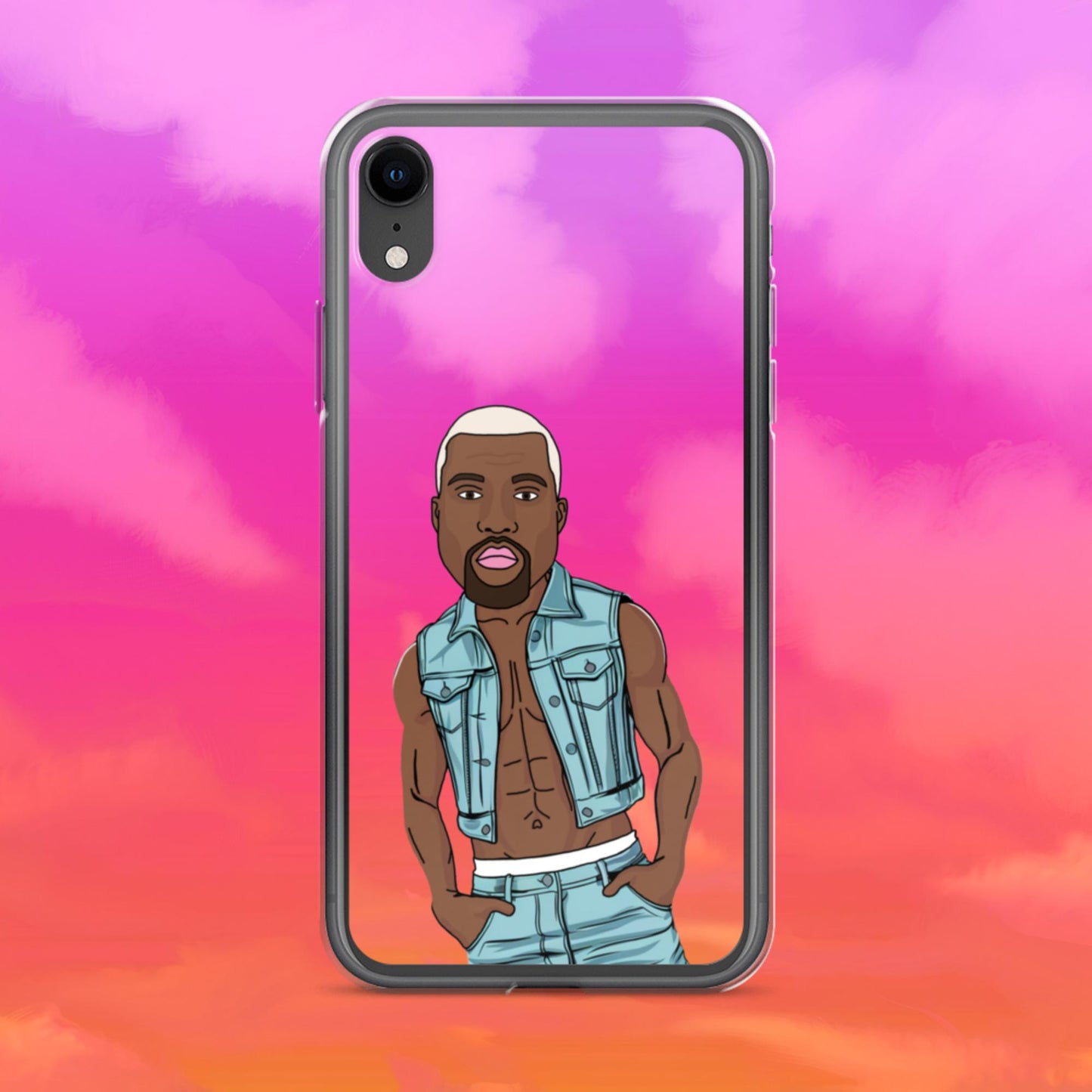Kanye West Ye Yeezy Hip Hop Clear Case for iPhone iPhone XR Mobile Phone Cases Kanye West Music Next Cult Brand