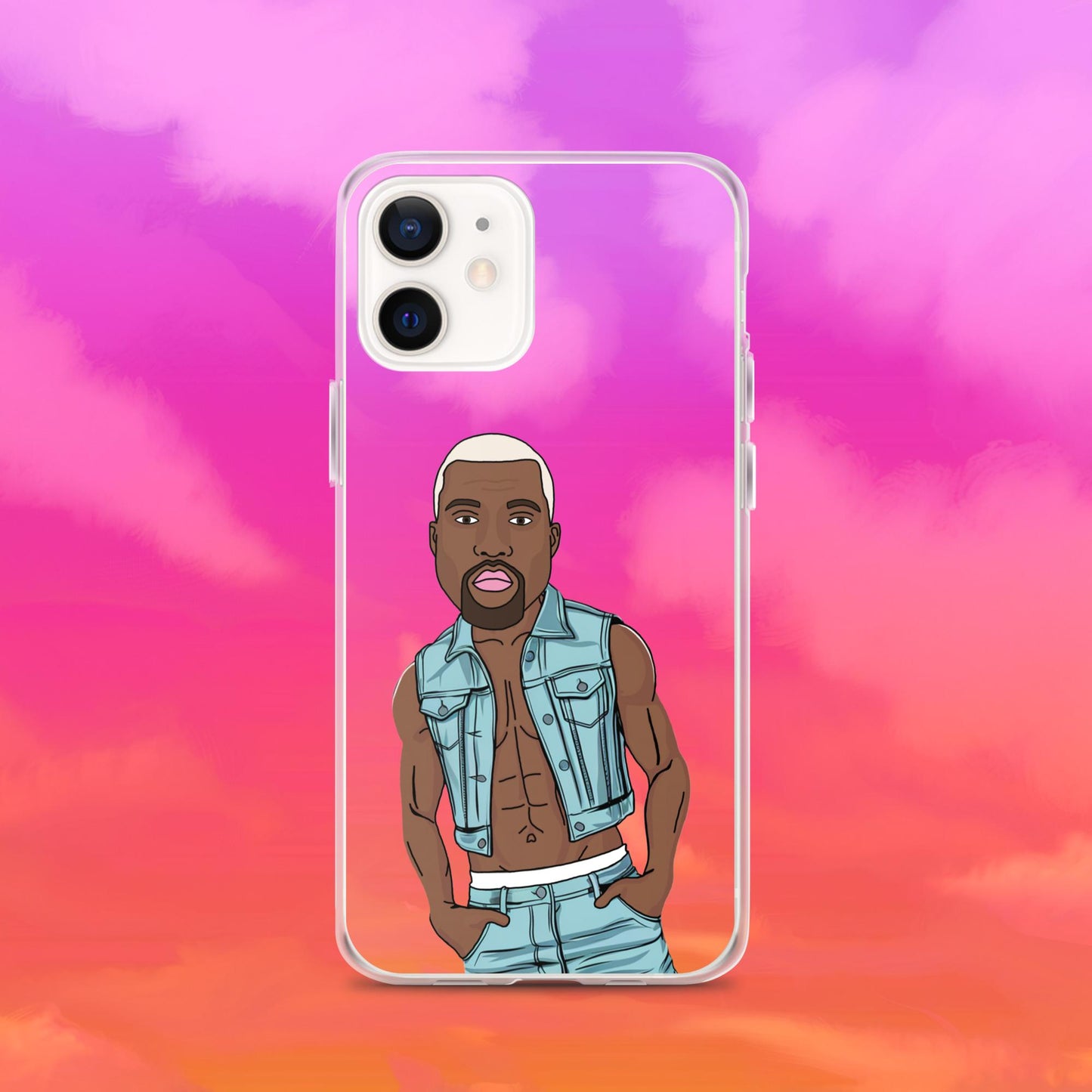 Kanye West Ye Yeezy Hip Hop Clear Case for iPhone iPhone 12 Mobile Phone Cases Kanye West Music Next Cult Brand