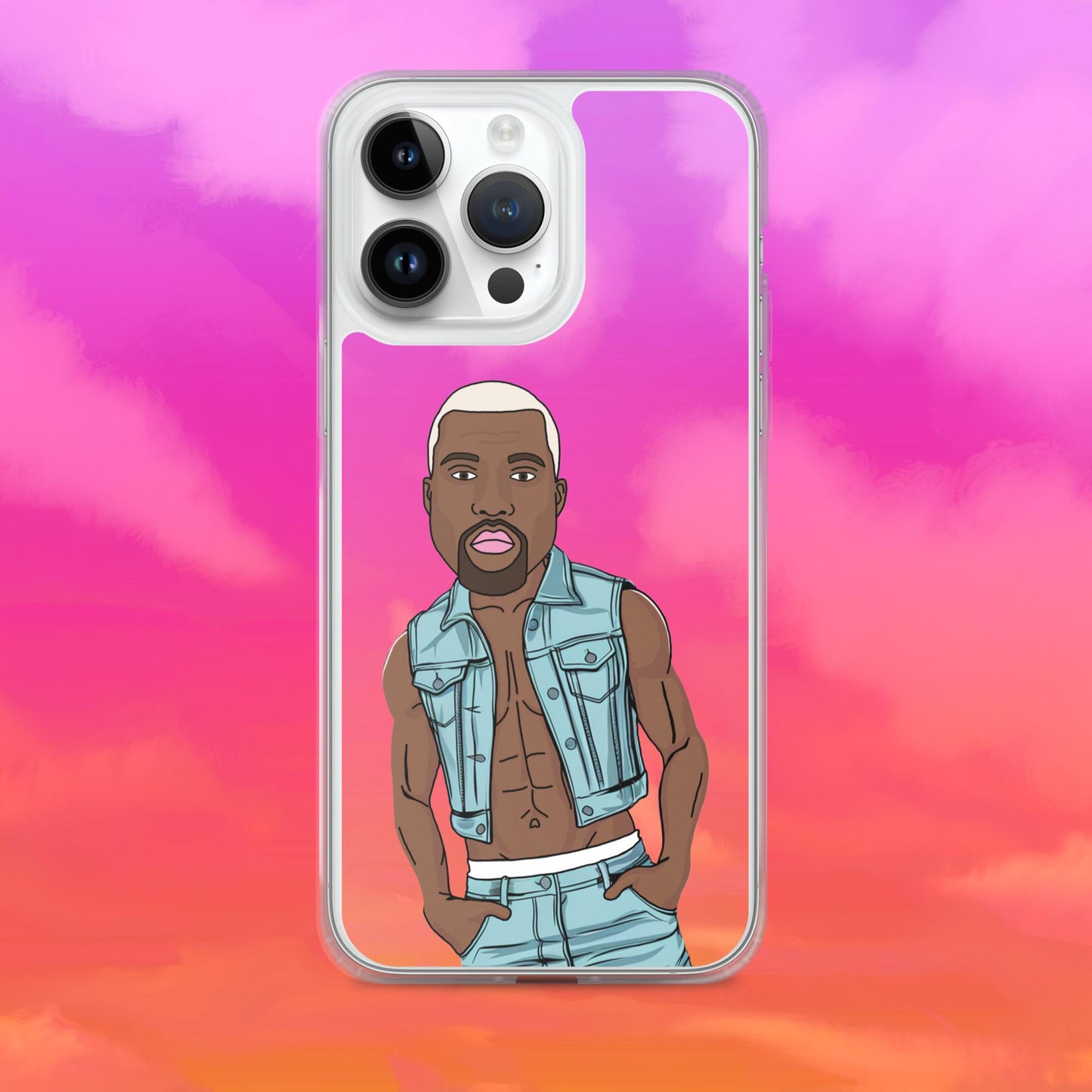 Kanye West Ye Yeezy Hip Hop Clear Case for iPhone iPhone 14 Pro Max Mobile Phone Cases Kanye West Music Next Cult Brand