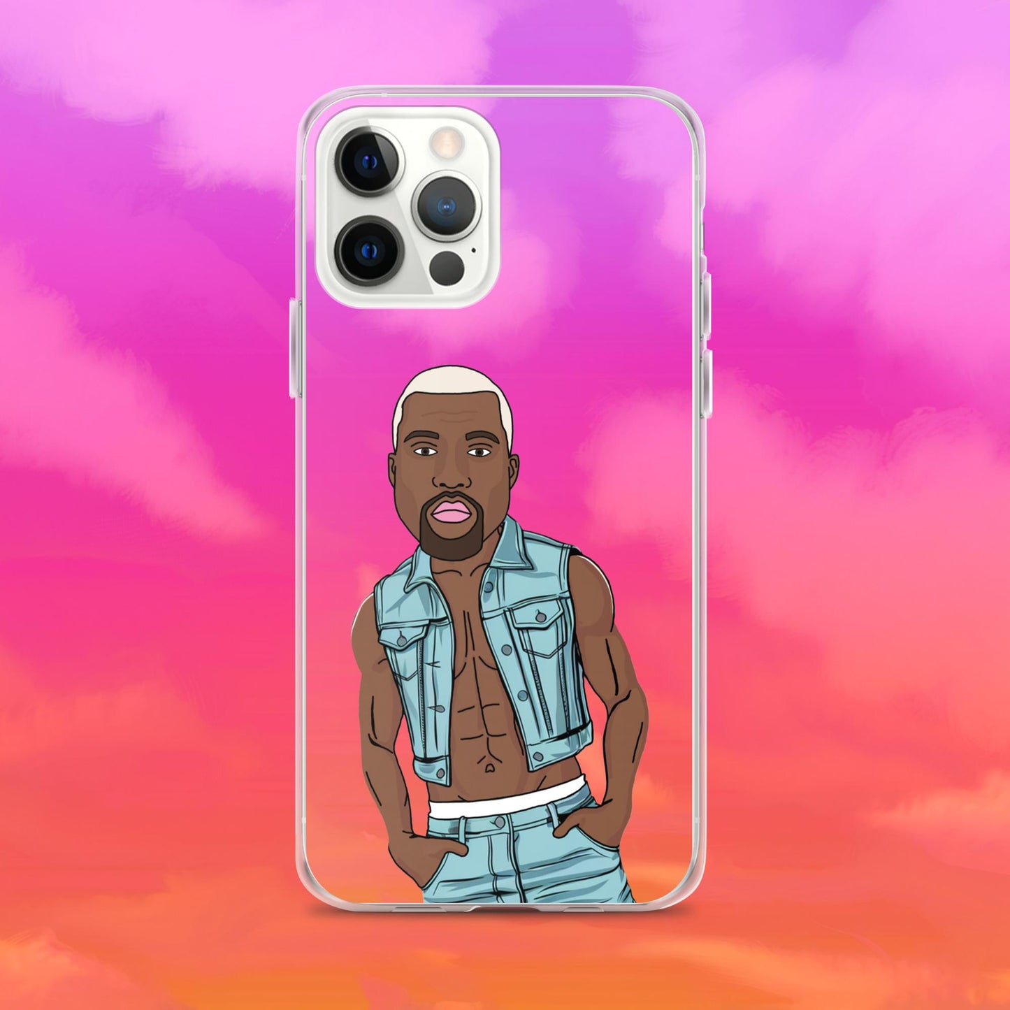 Kanye West Ye Yeezy Hip Hop Clear Case for iPhone iPhone 12 Pro Max Mobile Phone Cases Kanye West Music Next Cult Brand