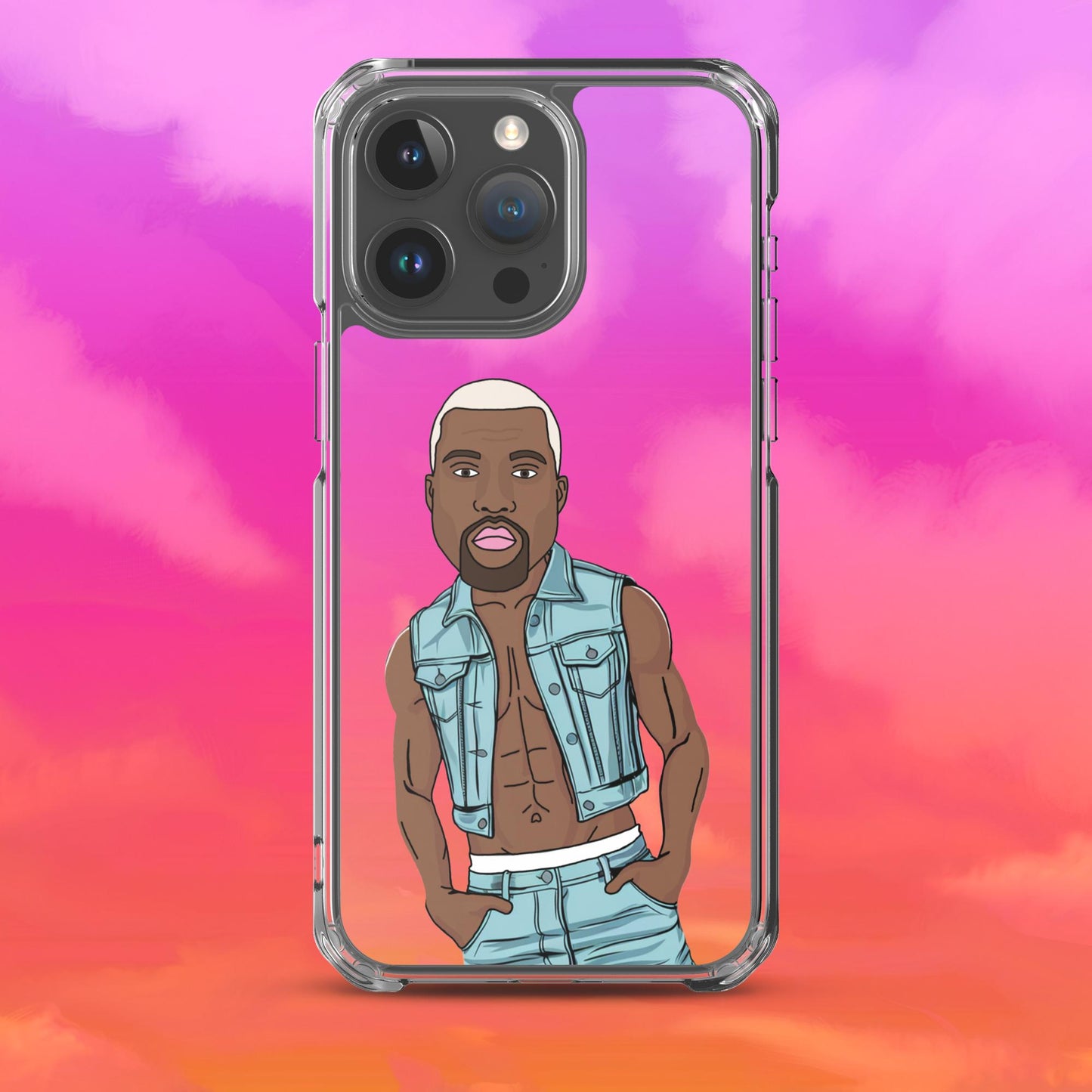 Kanye West Ye Yeezy Hip Hop Clear Case for iPhone iPhone 15 Pro Max Mobile Phone Cases Kanye West Music Next Cult Brand
