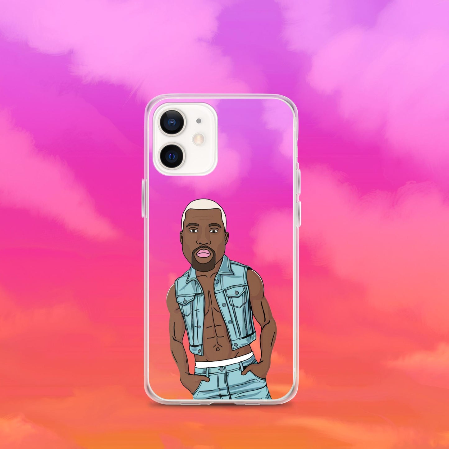 Kanye West Ye Yeezy Hip Hop Clear Case for iPhone iPhone 12 mini Mobile Phone Cases Kanye West Music Next Cult Brand