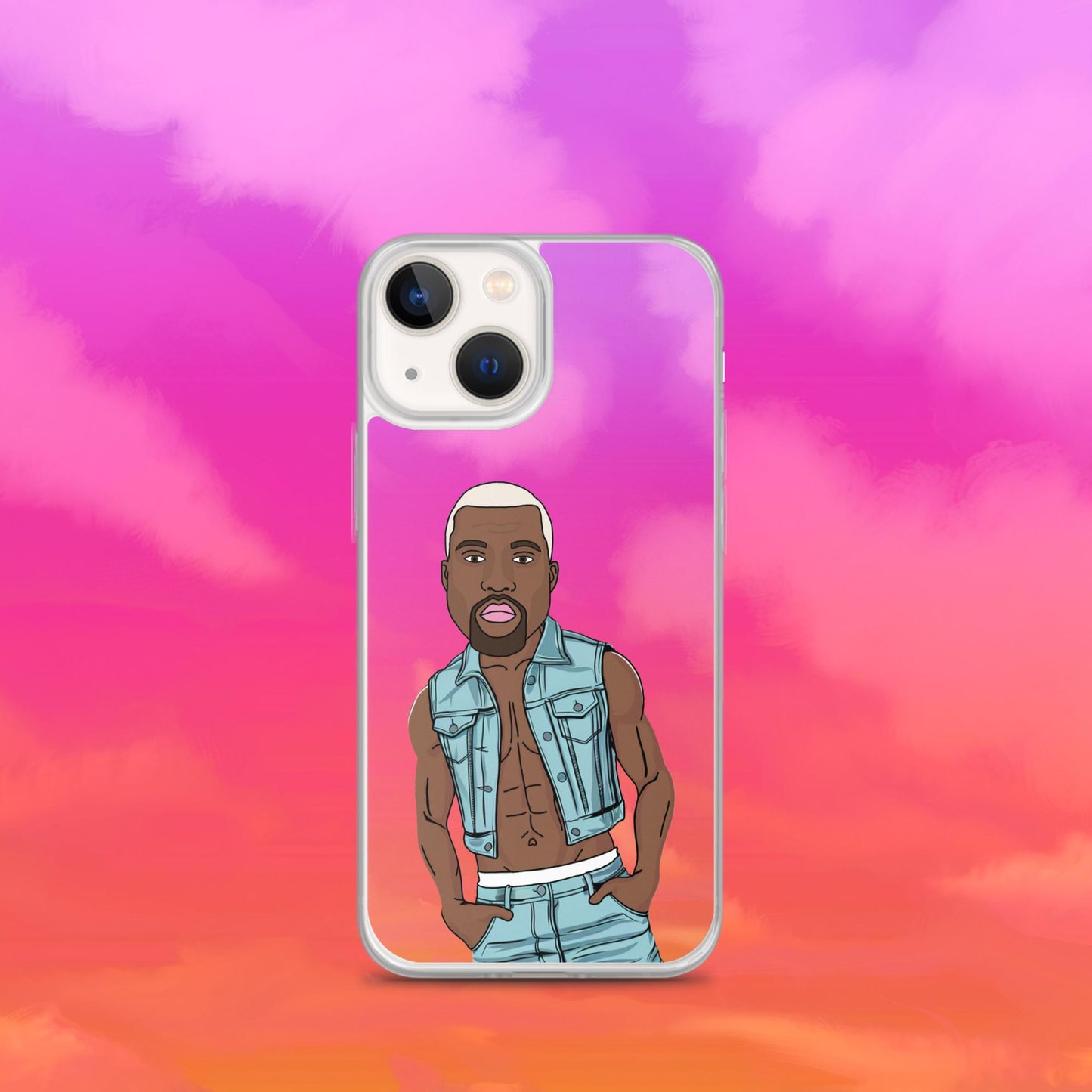 Kanye West Ye Yeezy Hip Hop Clear Case for iPhone iPhone 13 mini Mobile Phone Cases Kanye West Music Next Cult Brand