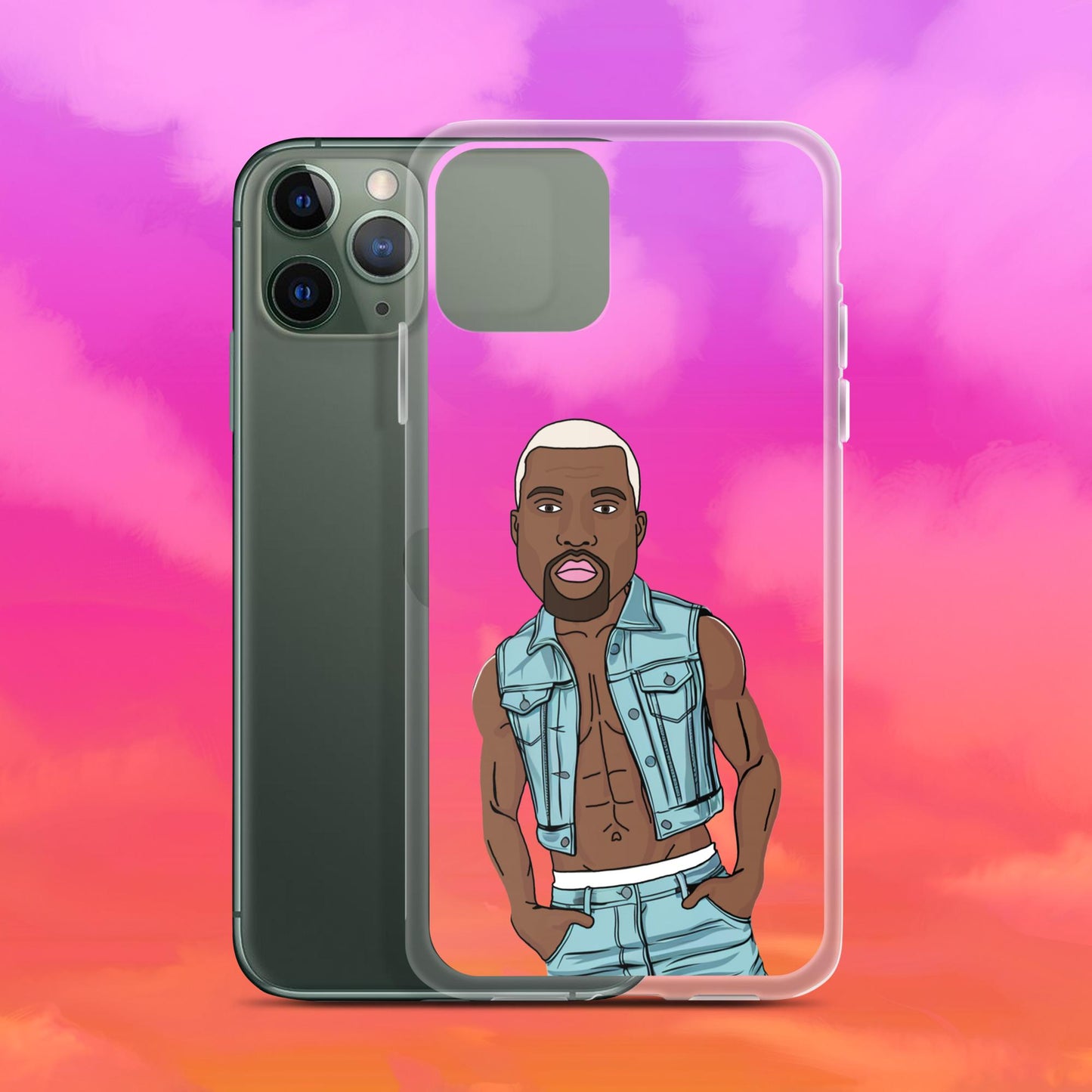 Kanye West Ye Yeezy Hip Hop Clear Case for iPhone iPhone 11 Pro Mobile Phone Cases Kanye West Music Next Cult Brand