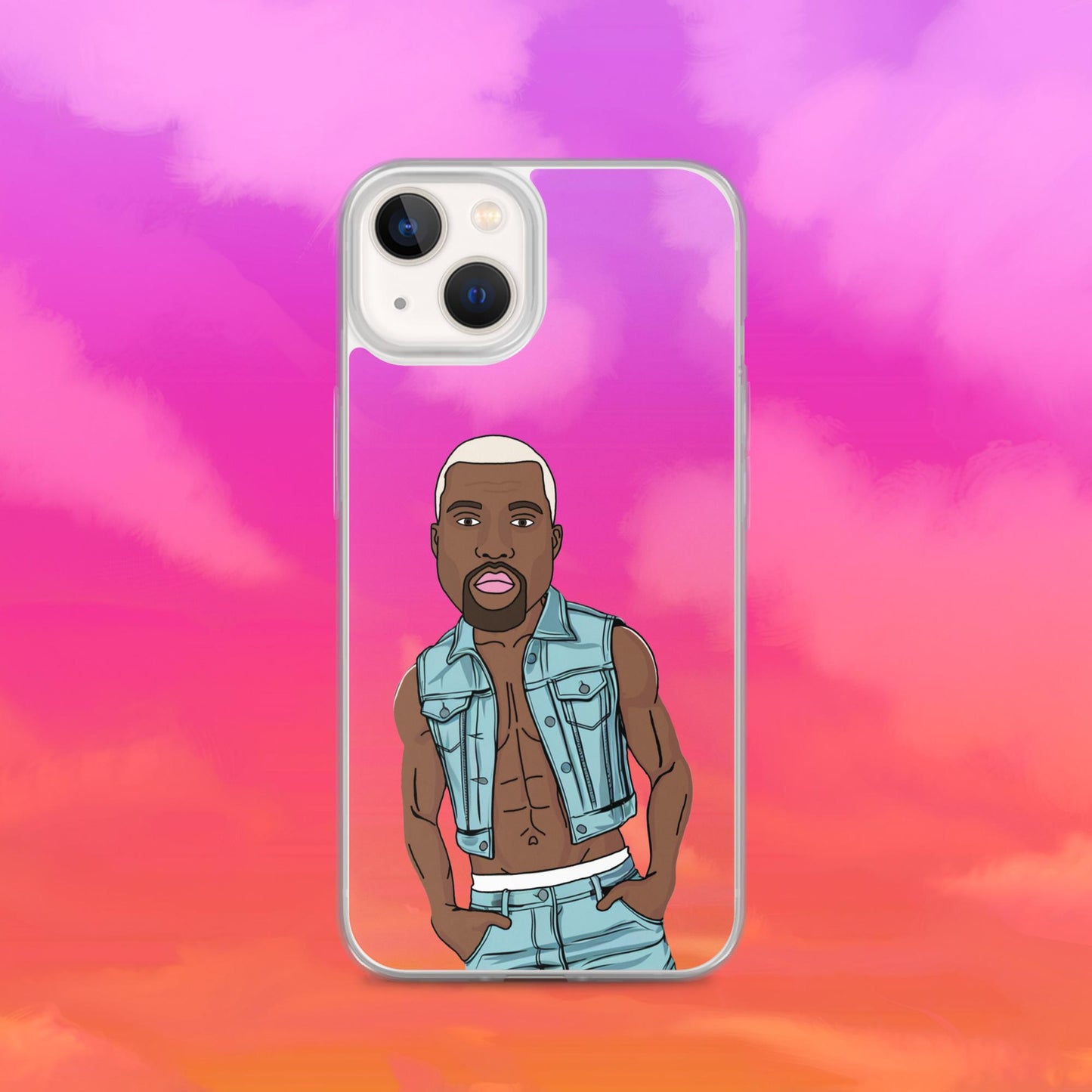 Kanye West Ye Yeezy Hip Hop Clear Case for iPhone iPhone 13 Mobile Phone Cases Kanye West Music Next Cult Brand