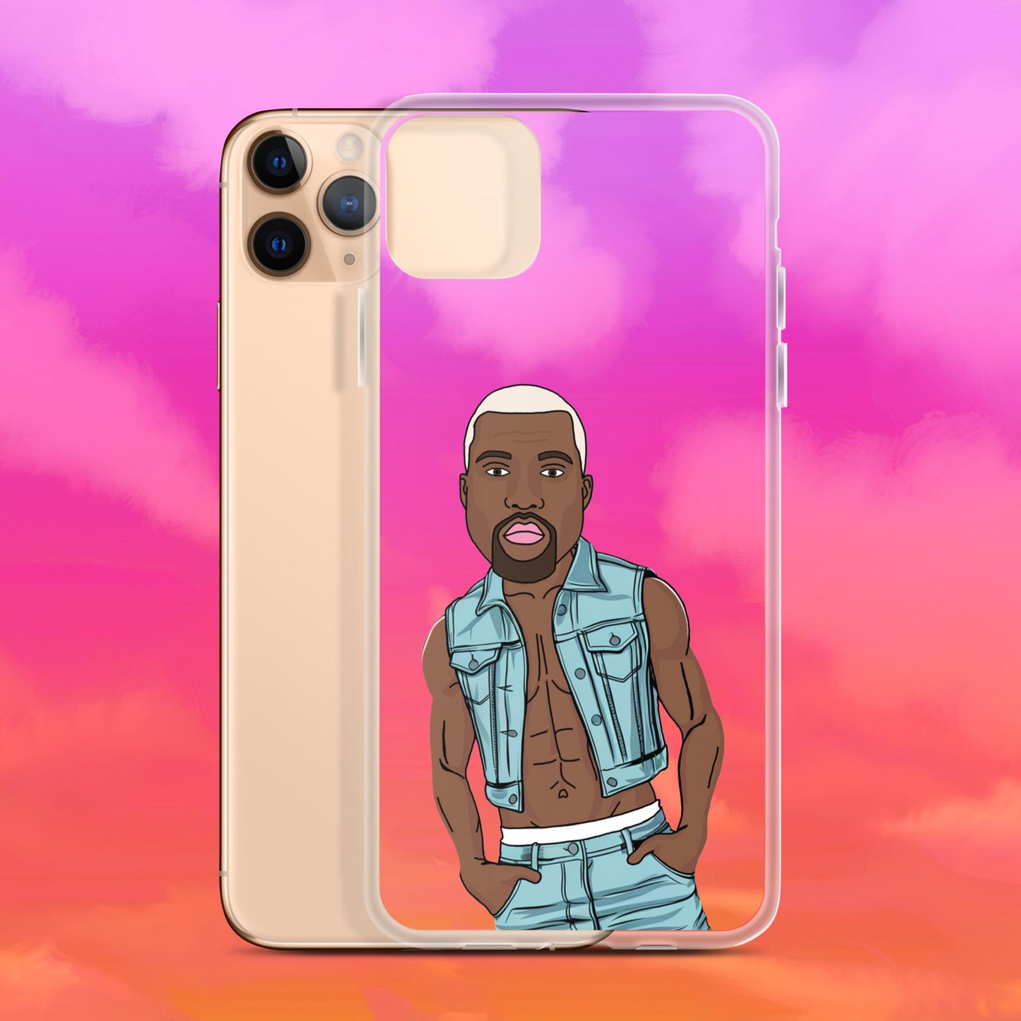 Kanye West Ye Yeezy Hip Hop Clear Case for iPhone iPhone 11 Pro Max Mobile Phone Cases Kanye West Music Next Cult Brand