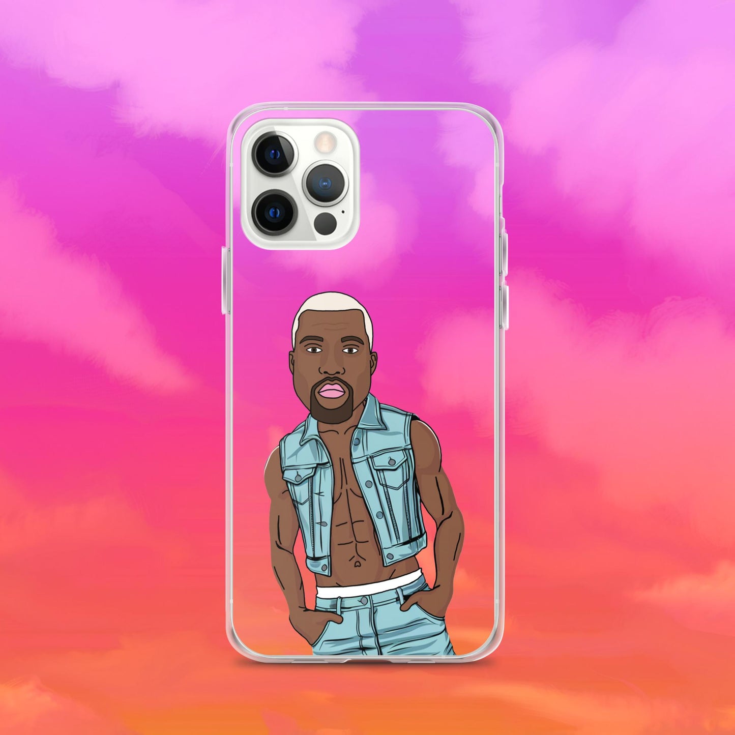 Kanye West Ye Yeezy Hip Hop Clear Case for iPhone iPhone 12 Pro Mobile Phone Cases Kanye West Music Next Cult Brand