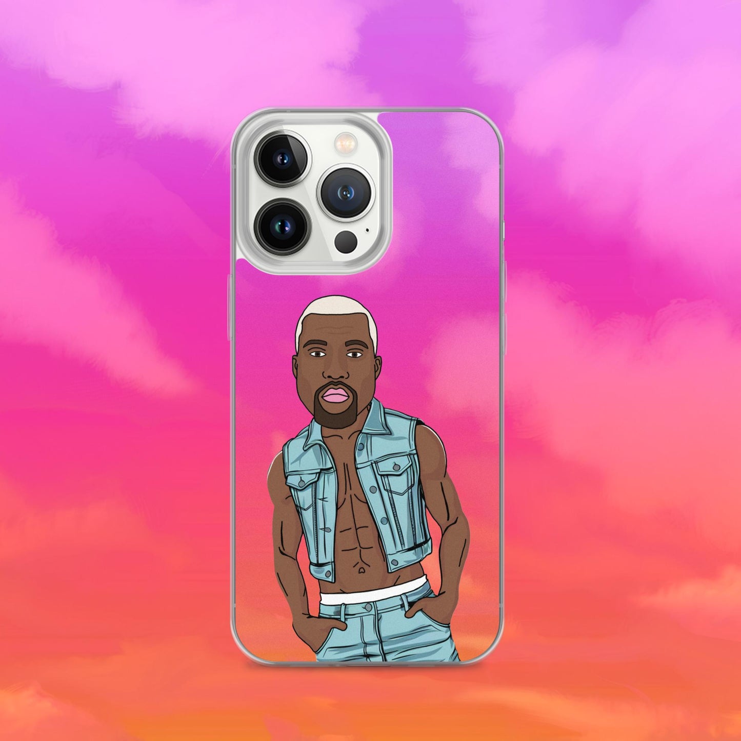 Kanye West Ye Yeezy Hip Hop Clear Case for iPhone iPhone 13 Pro Mobile Phone Cases Kanye West Music Next Cult Brand