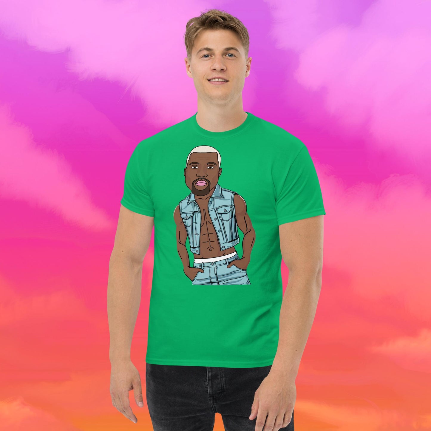 Kanye West Ye Yeezy Hip Hop tee Irish Green T-shirts Kanye West Music Next Cult Brand