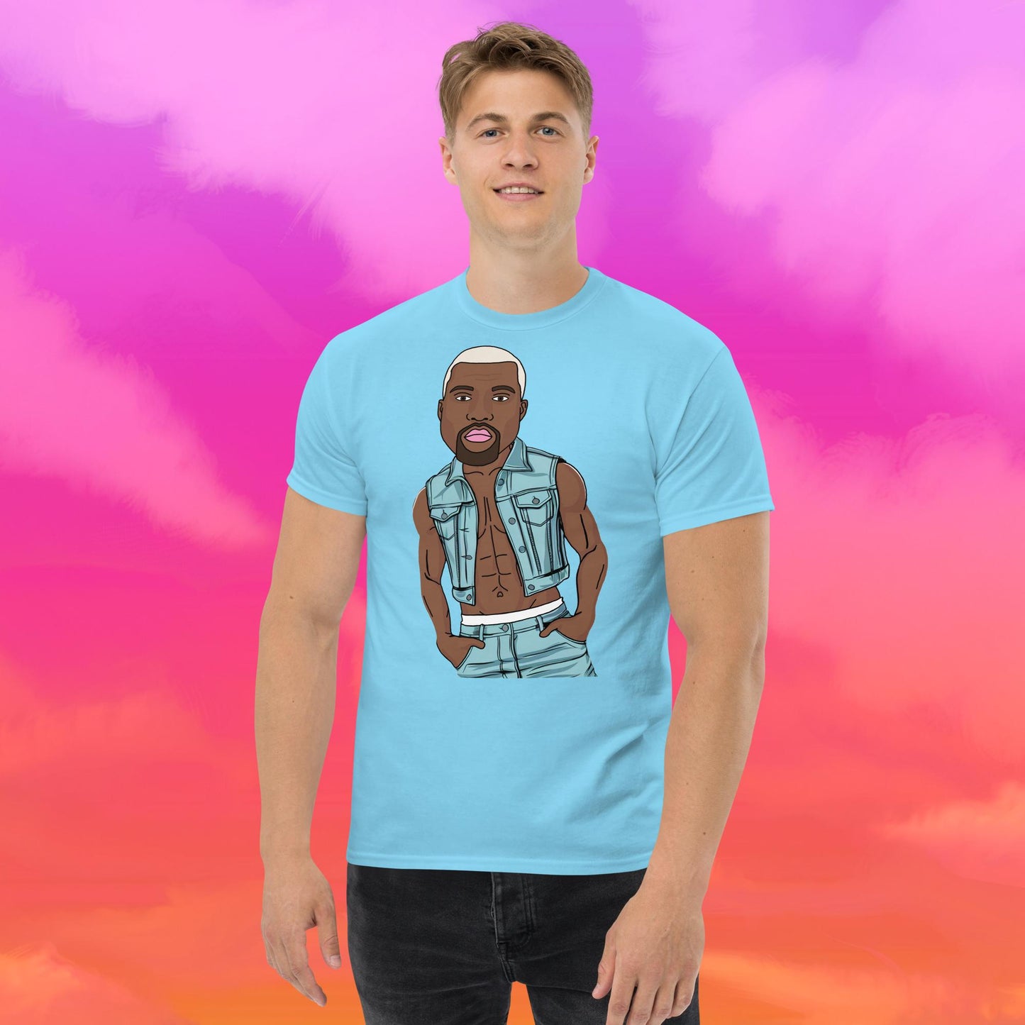 Kanye West Ye Yeezy Hip Hop tee Sky T-shirts Kanye West Music Next Cult Brand