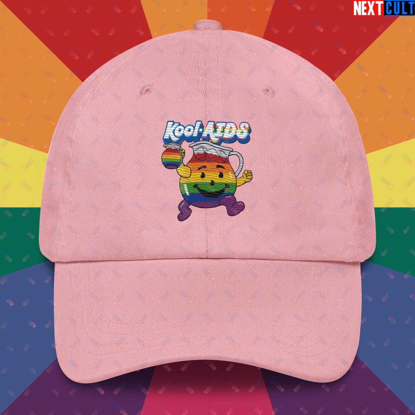 Kool-AIDS Dad hat Pink Hats LGBTQ+ Next Cult Brand
