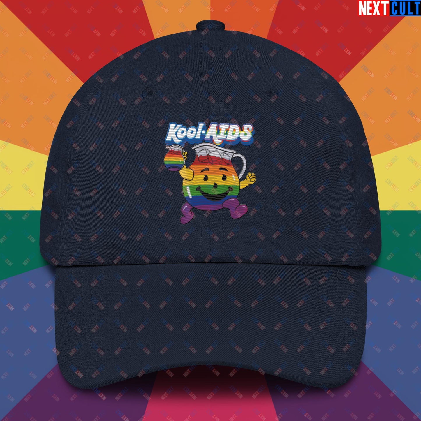 Kool-AIDS Dad hat Navy Hats LGBTQ+ Next Cult Brand
