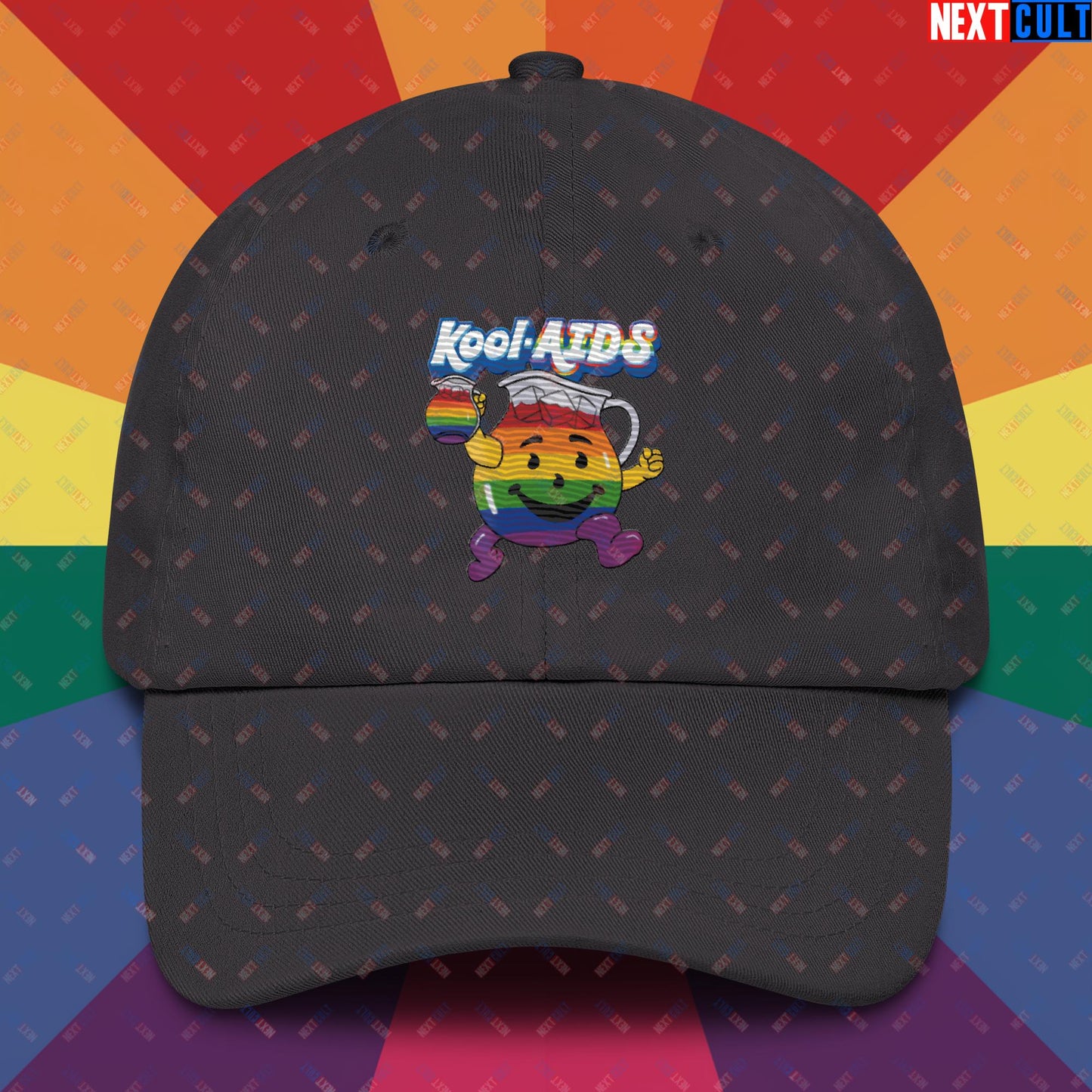 Kool-AIDS Dad hat Dark Grey Hats LGBTQ+ Next Cult Brand