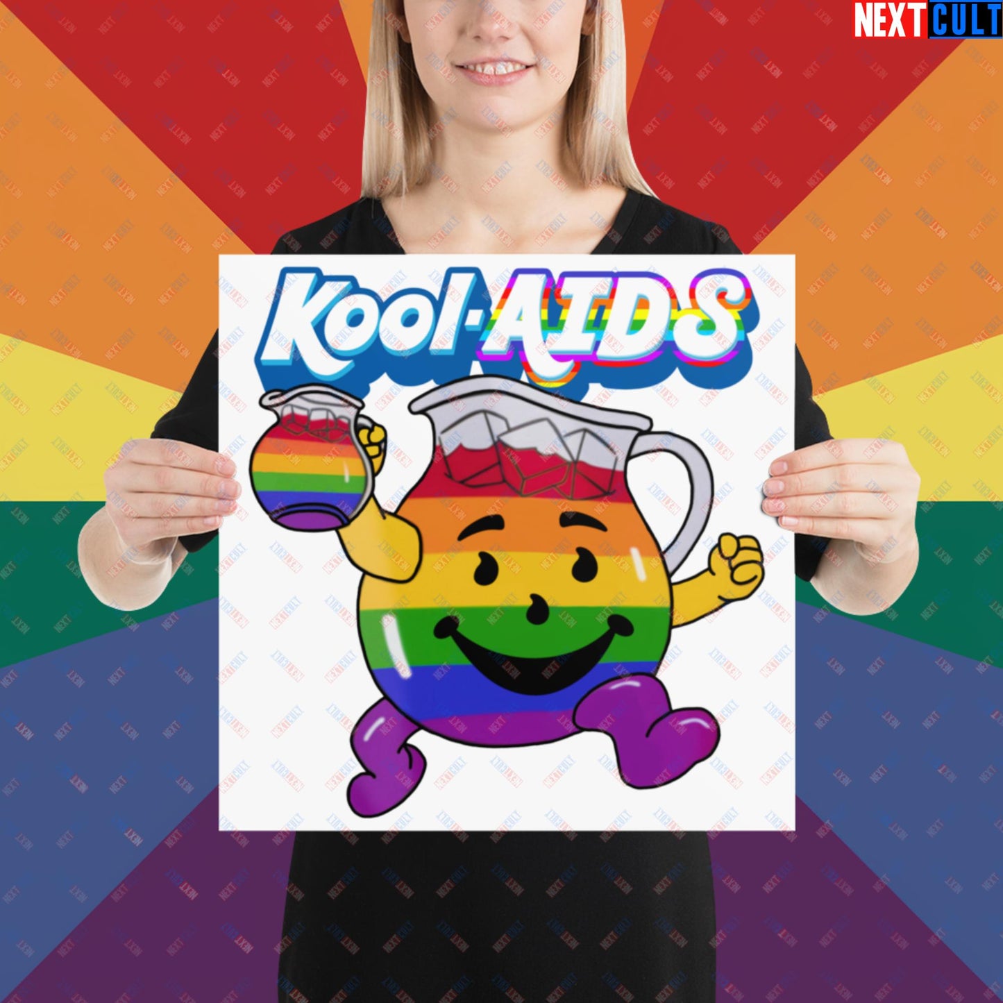 Kool-AIDS Poster 16″×16″ Posters LGBTQ+ Next Cult Brand
