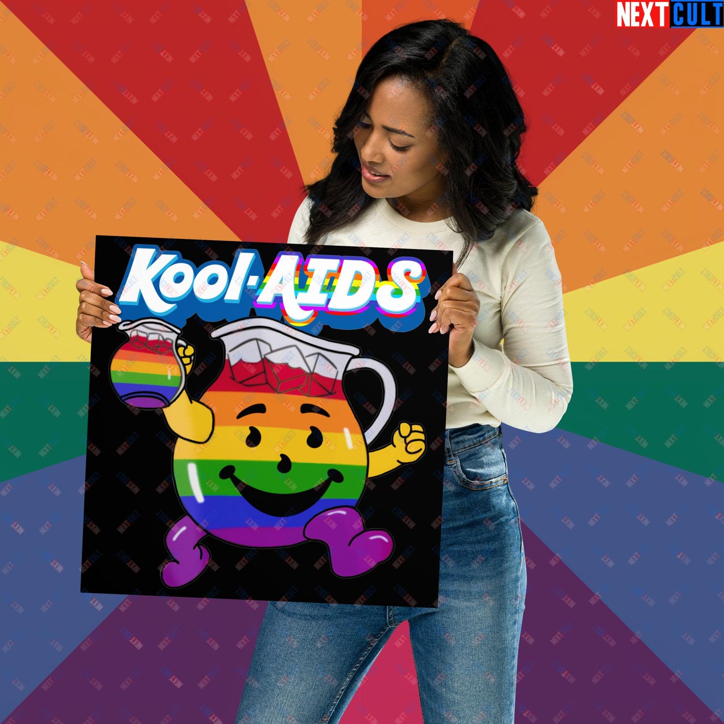 Kool-AIDS Poster 16″×16″ Posters LGBTQ+ Next Cult Brand