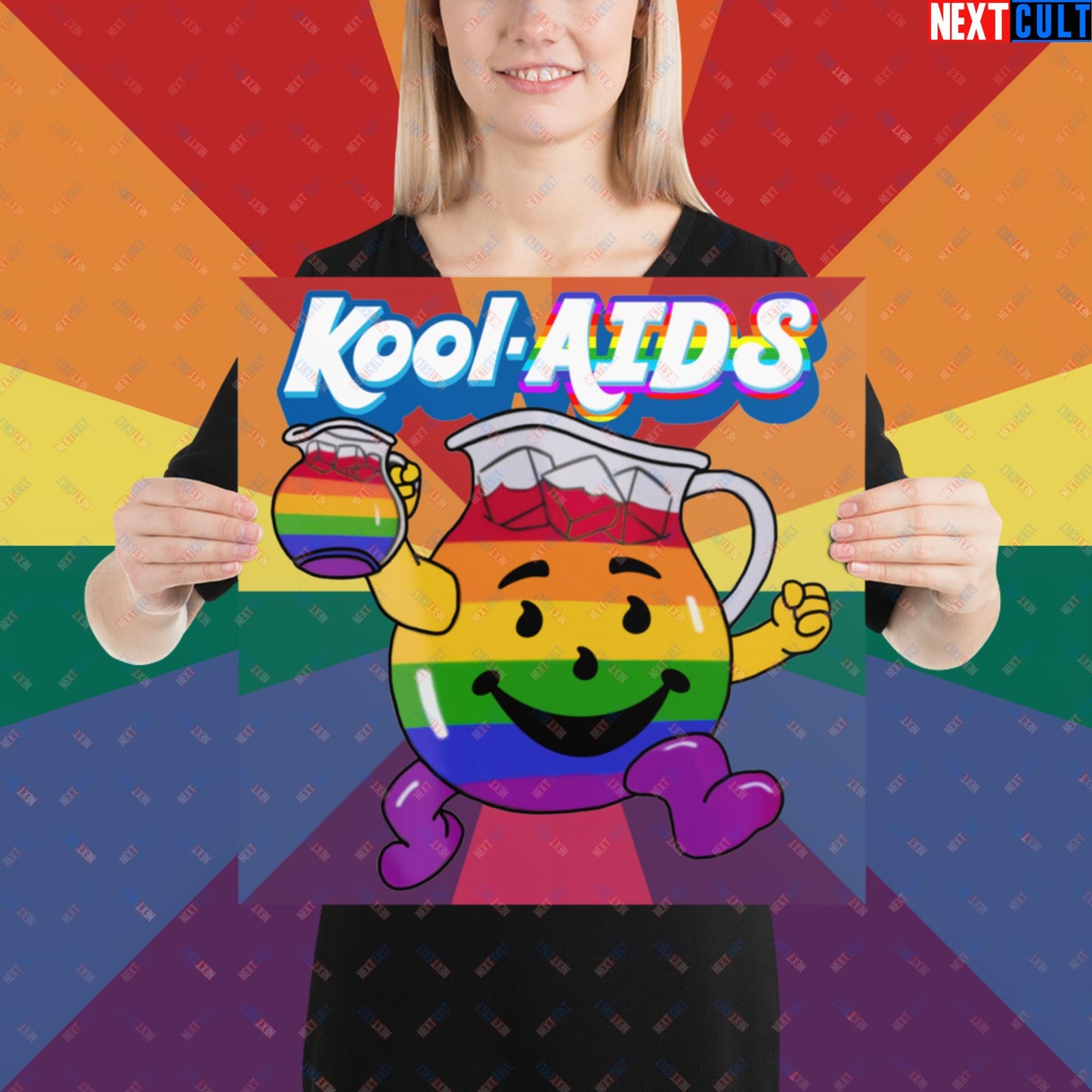 Kool-AIDS Poster 16″×16″ Posters LGBTQ+ Next Cult Brand