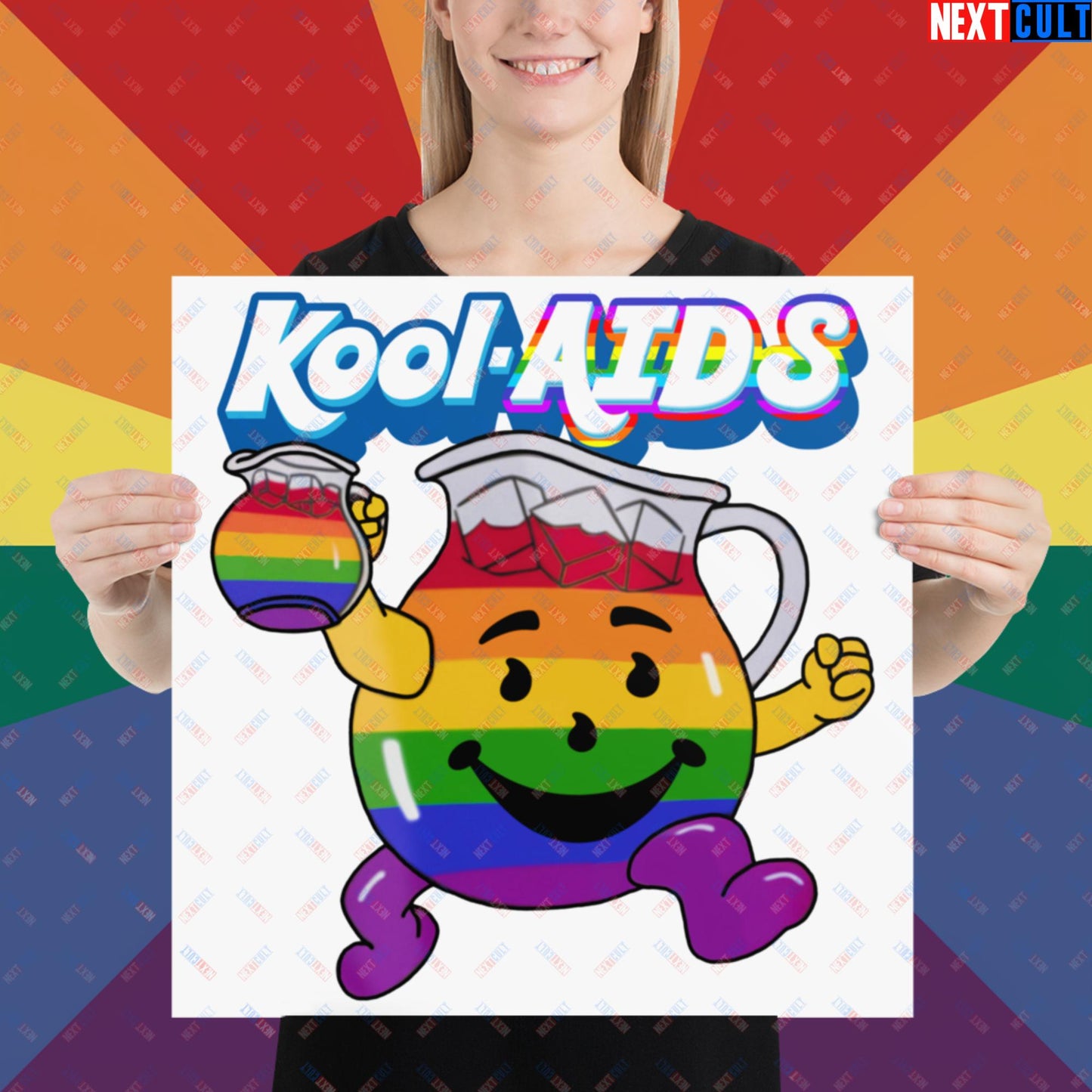 Kool-AIDS Poster 18″×18″ Posters LGBTQ+ Next Cult Brand