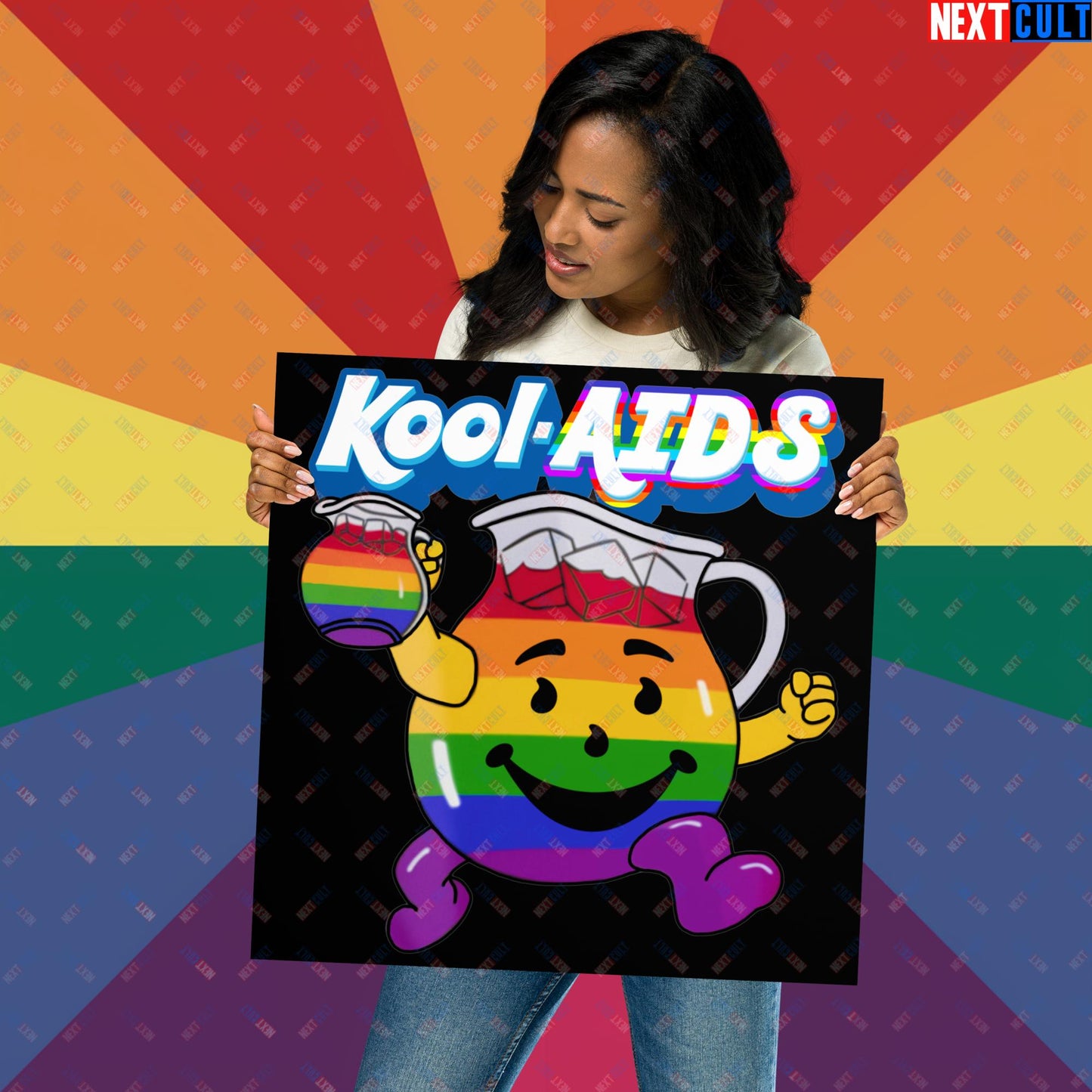 Kool-AIDS Poster 18″×18″ Posters LGBTQ+ Next Cult Brand