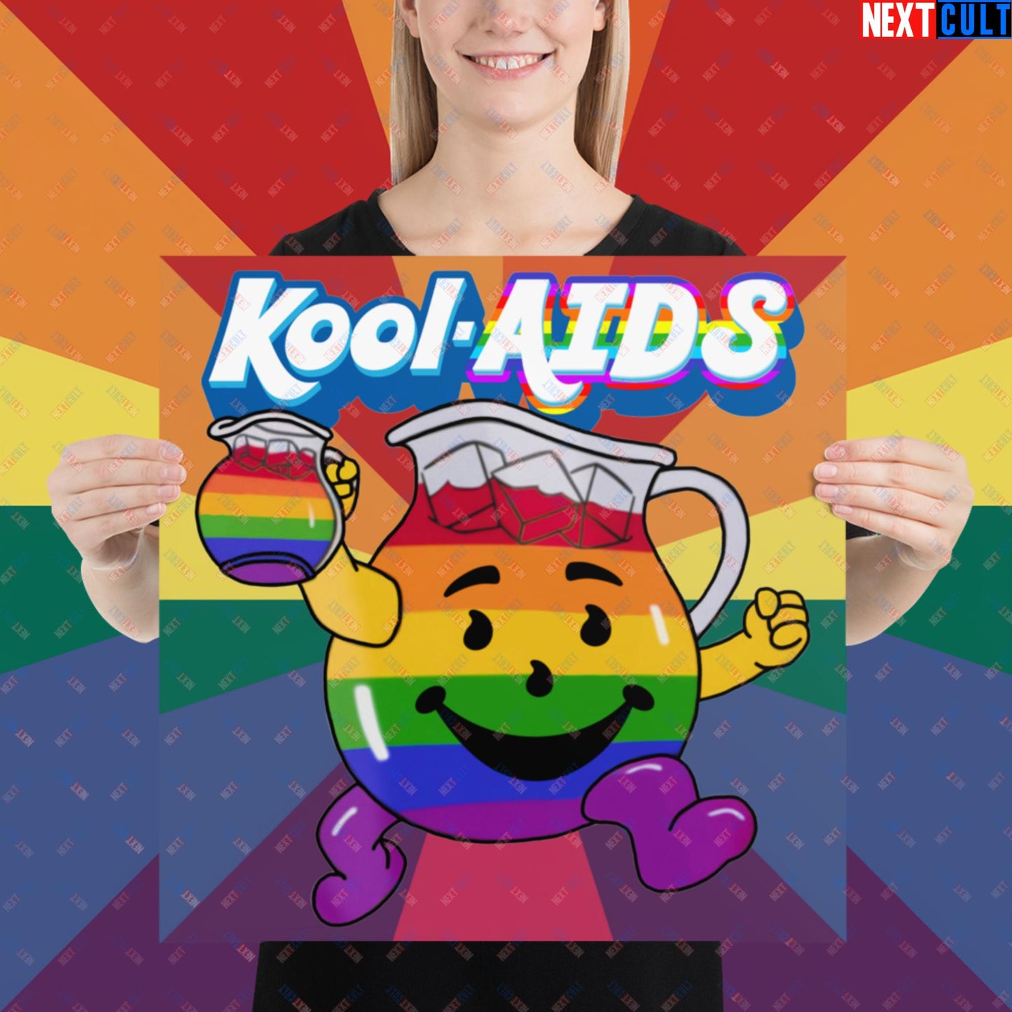 Kool-AIDS Poster 18″×18″ Posters LGBTQ+ Next Cult Brand