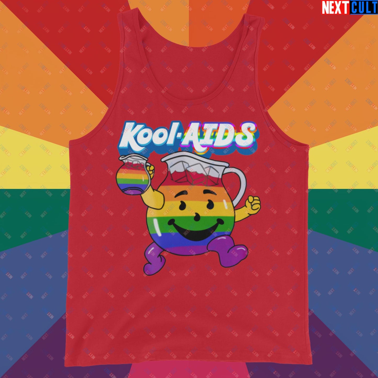 Kool-AIDS Tank Top Red Tank Tops LGBTQ+ Next Cult Brand