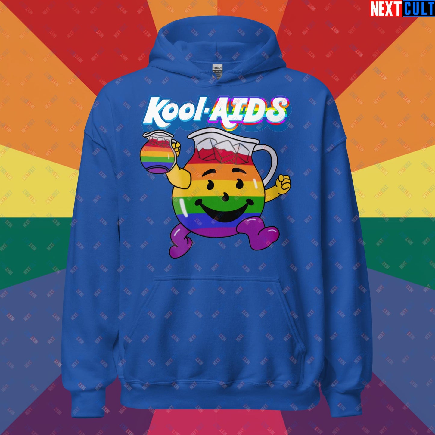 Kool-AIDS Unisex Hoodie Royal Hoodies LGBTQ+ Next Cult Brand