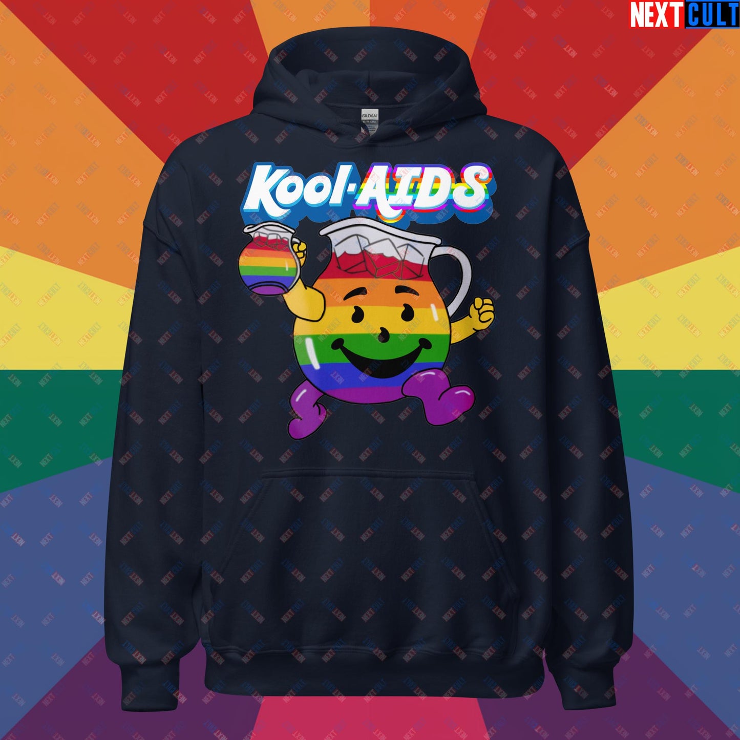 Kool-AIDS Unisex Hoodie Navy Hoodies LGBTQ+ Next Cult Brand