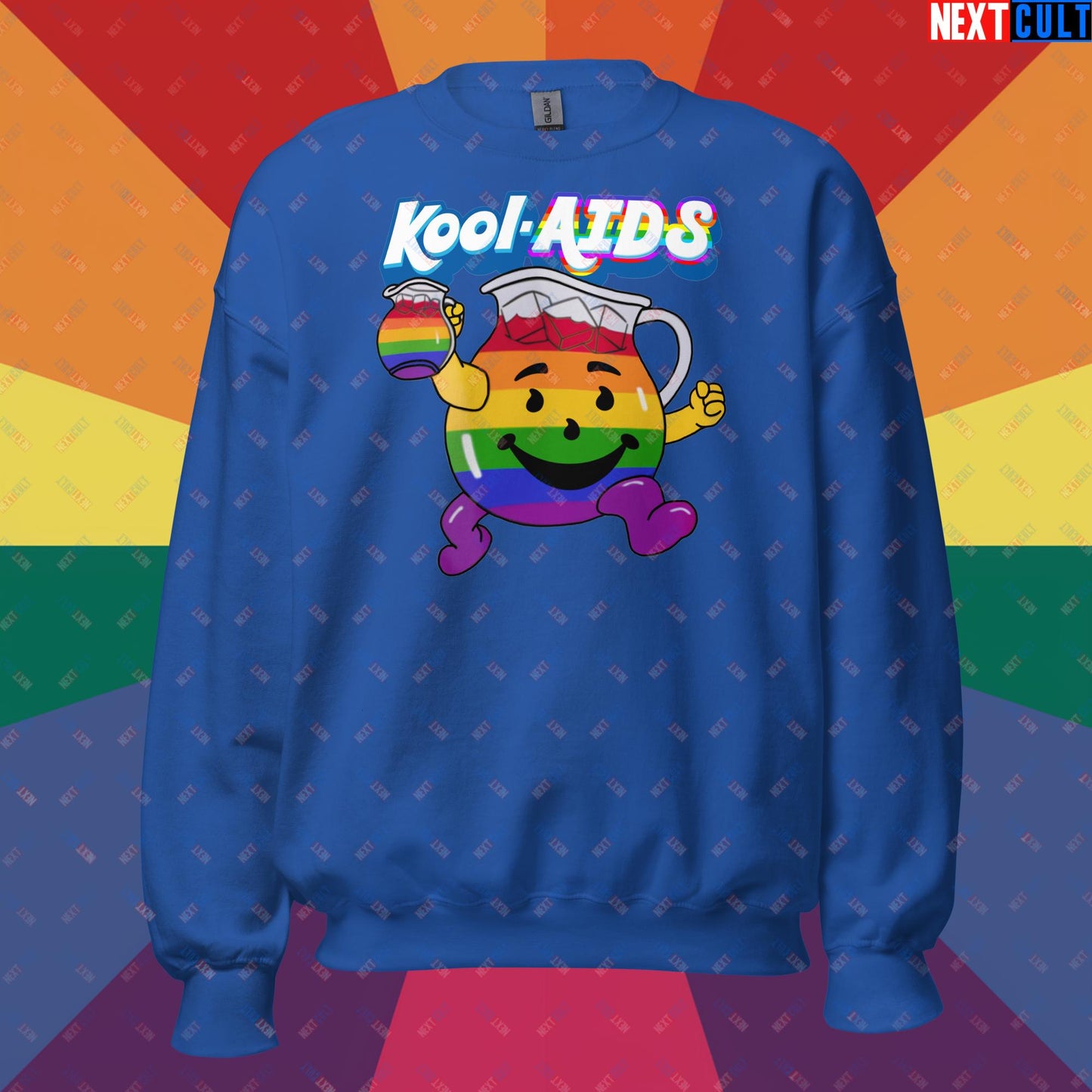 Kool-AIDS Unisex Sweatshirt Royal Sweatshirts LGBTQ+ Next Cult Brand