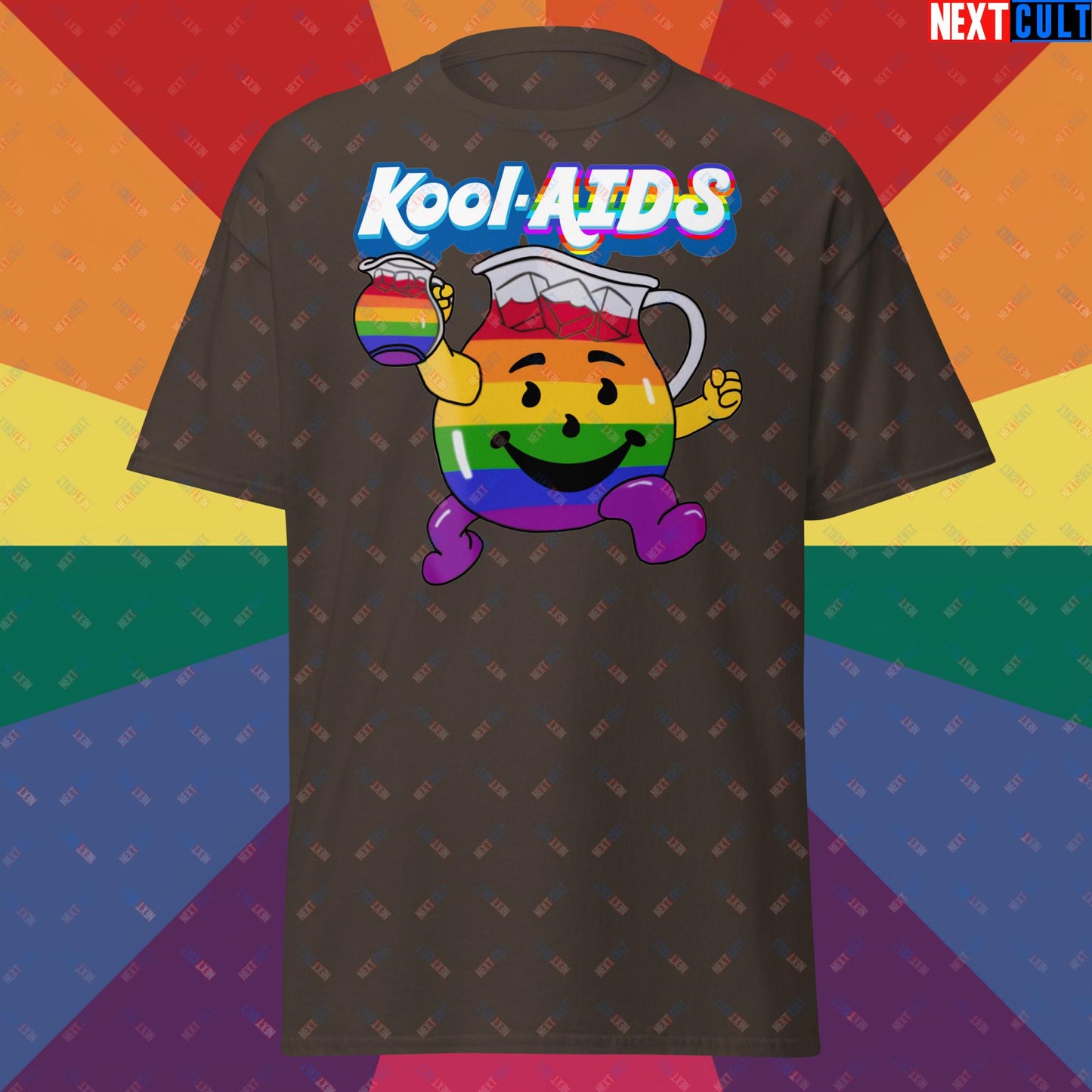 Kool-AIDS Unisex tee Dark Chocolate T-shirts LGBTQ+ Next Cult Brand