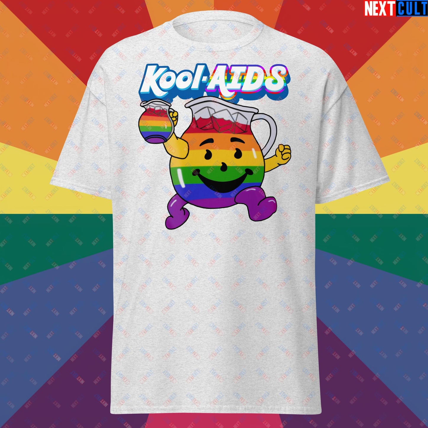 Kool-AIDS Unisex tee Ash T-shirts LGBTQ+ Next Cult Brand