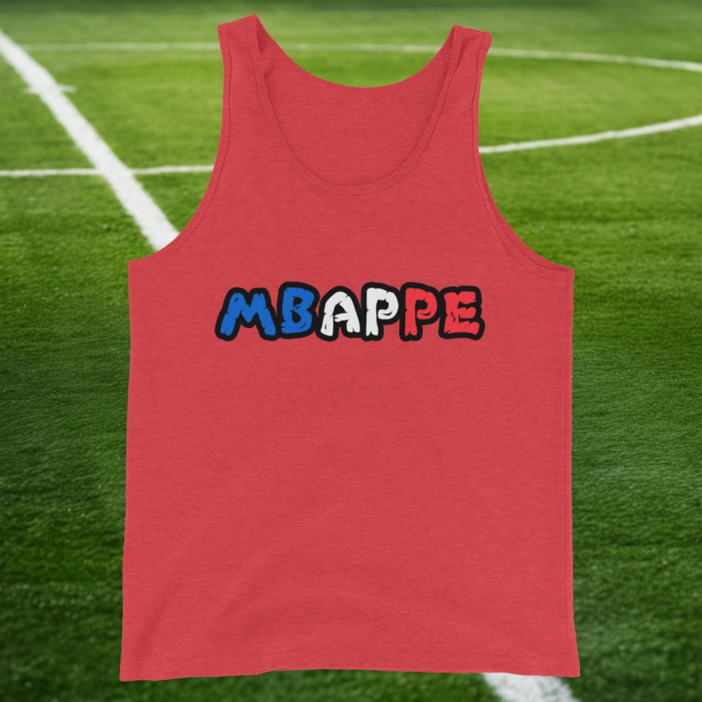 Kylian Mbappe France Euro 2024 Ninja Turtle Funny Football Soccer Tank Top Red Triblend Tank Tops Football Kylian Mbappe Ninja Turtles Real Madrid Next Cult Brand