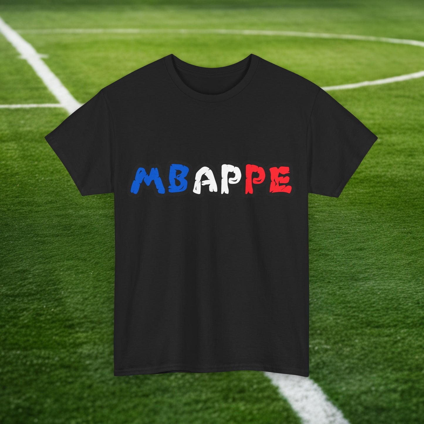 Kylian Mbappe France Euro 2024 Ninja Turtle Funny Football Soccer Unisex Heavy Cotton Tee Black T-shirts Football Kylian Mbappe Ninja Turtles Real Madrid Printify