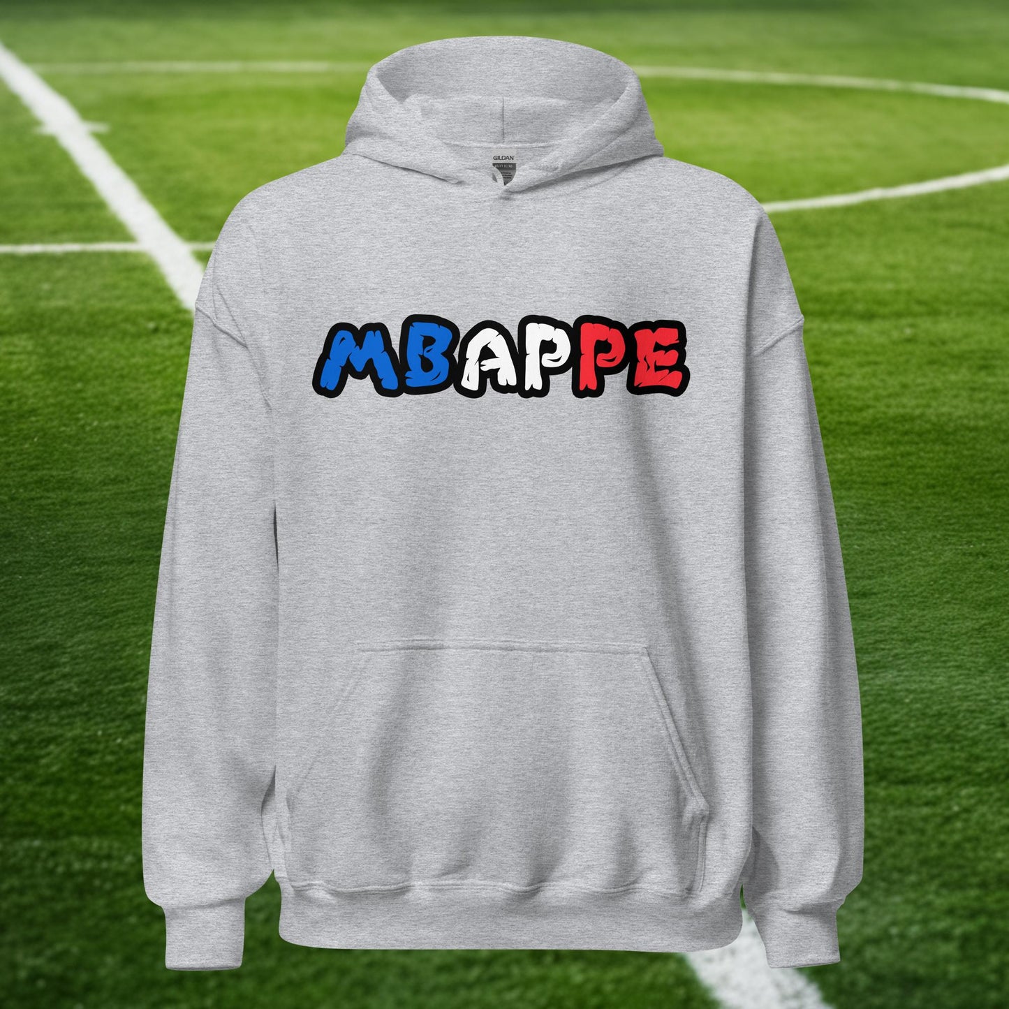 Kylian Mbappe France Euro 2024 Ninja Turtle Funny Football Soccer Unisex Hoodie Sport Grey Hoodies Football Kylian Mbappe Ninja Turtles Real Madrid Next Cult Brand