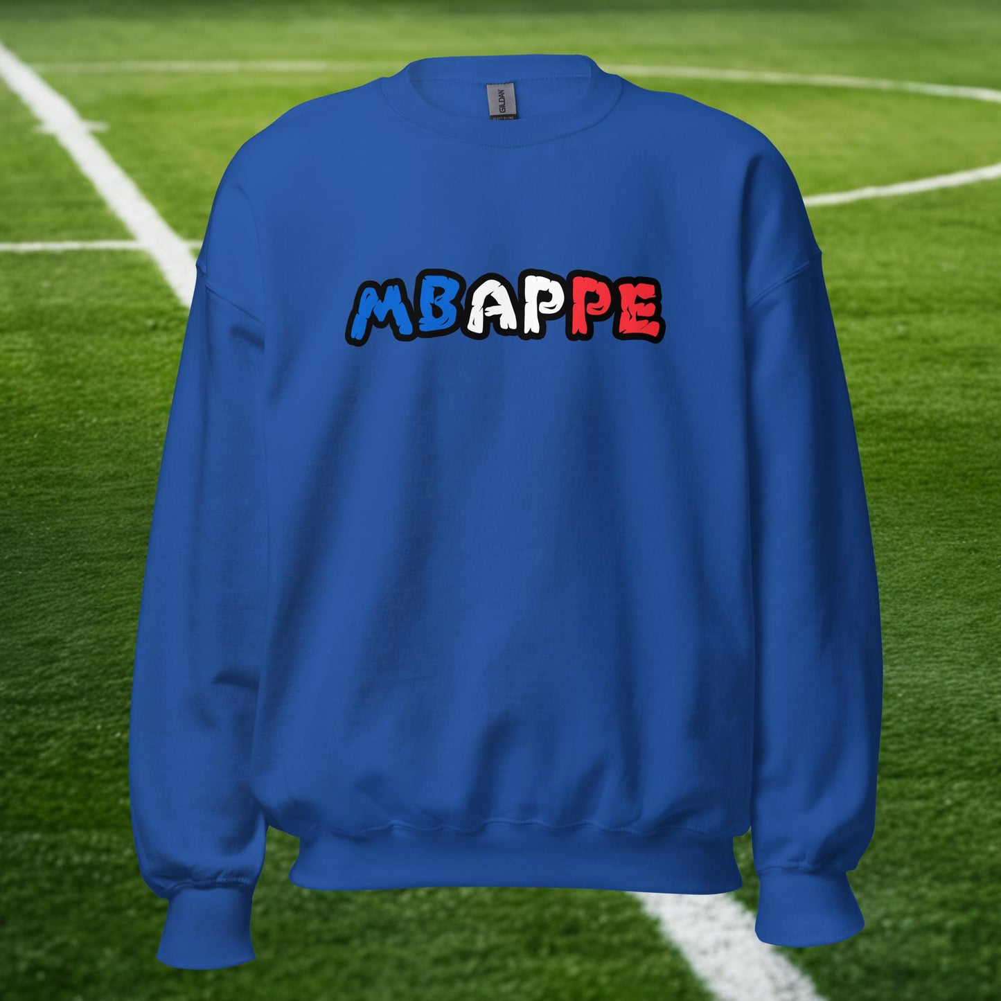 Kylian Mbappe France Euro 2024 Ninja Turtle Funny Football Soccer Unisex Sweatshirt Royal Sweatshirts Football Kylian Mbappe Ninja Turtles Real Madrid Next Cult Brand