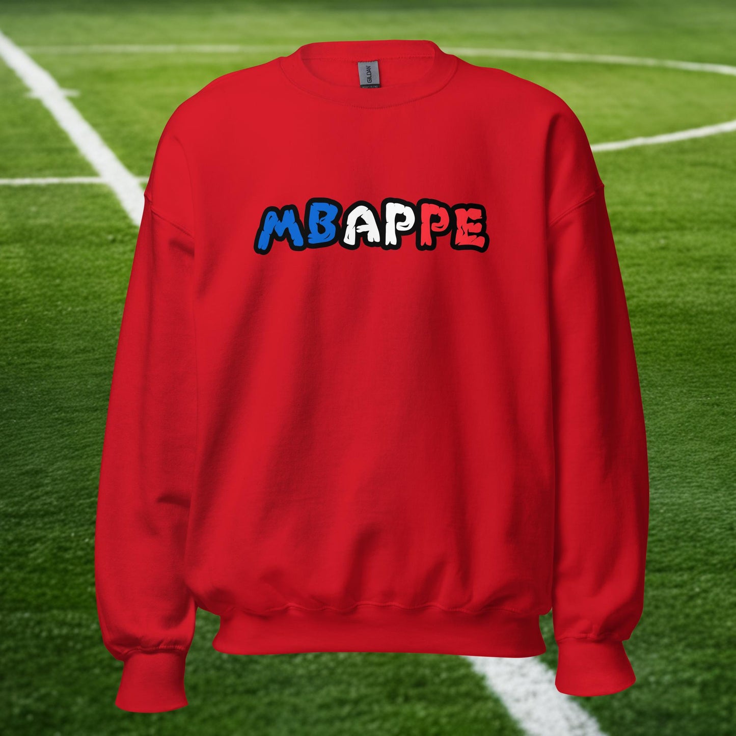Kylian Mbappe France Euro 2024 Ninja Turtle Funny Football Soccer Unisex Sweatshirt Red Sweatshirts Football Kylian Mbappe Ninja Turtles Real Madrid Next Cult Brand