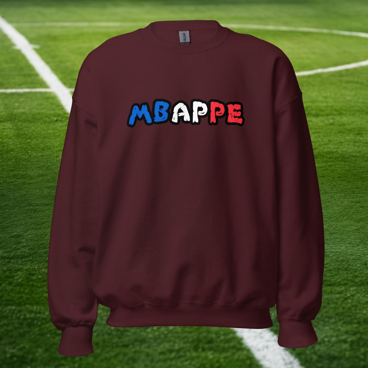 Kylian Mbappe France Euro 2024 Ninja Turtle Funny Football Soccer Unisex Sweatshirt Maroon Sweatshirts Football Kylian Mbappe Ninja Turtles Real Madrid Next Cult Brand