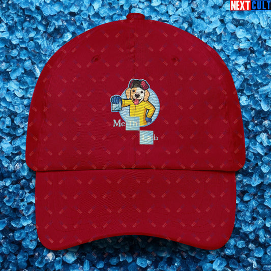 Meth Lab Breaking Bad Funny Labrador Retriever Dog Dad hat Cranberry Hats Breaking Bad Dogs TV Shows Next Cult Brand