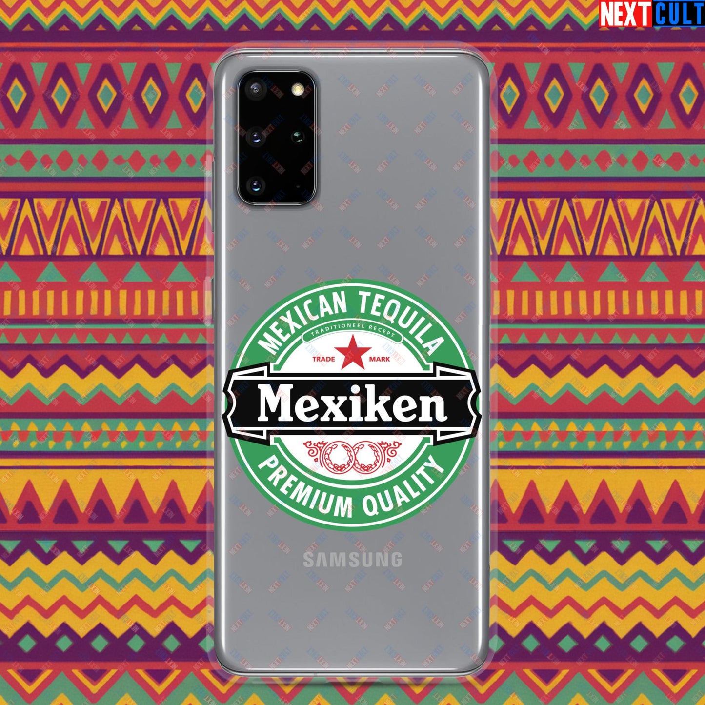 Mexiken Mexican Tequila Funny Heineken Beer Meme Clear Case for Samsung Samsung Galaxy S20 Plus Mobile Phone Cases Mexico Next Cult Brand