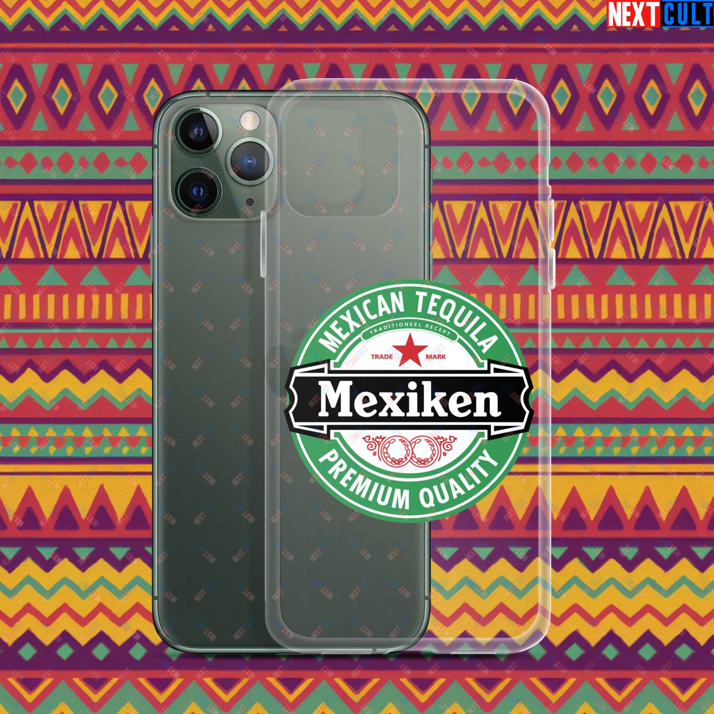 Mexiken Mexican Tequila Funny Heineken Beer Meme Clear Case for iPhone iPhone 11 Pro Mobile Phone Cases Mexico Next Cult Brand