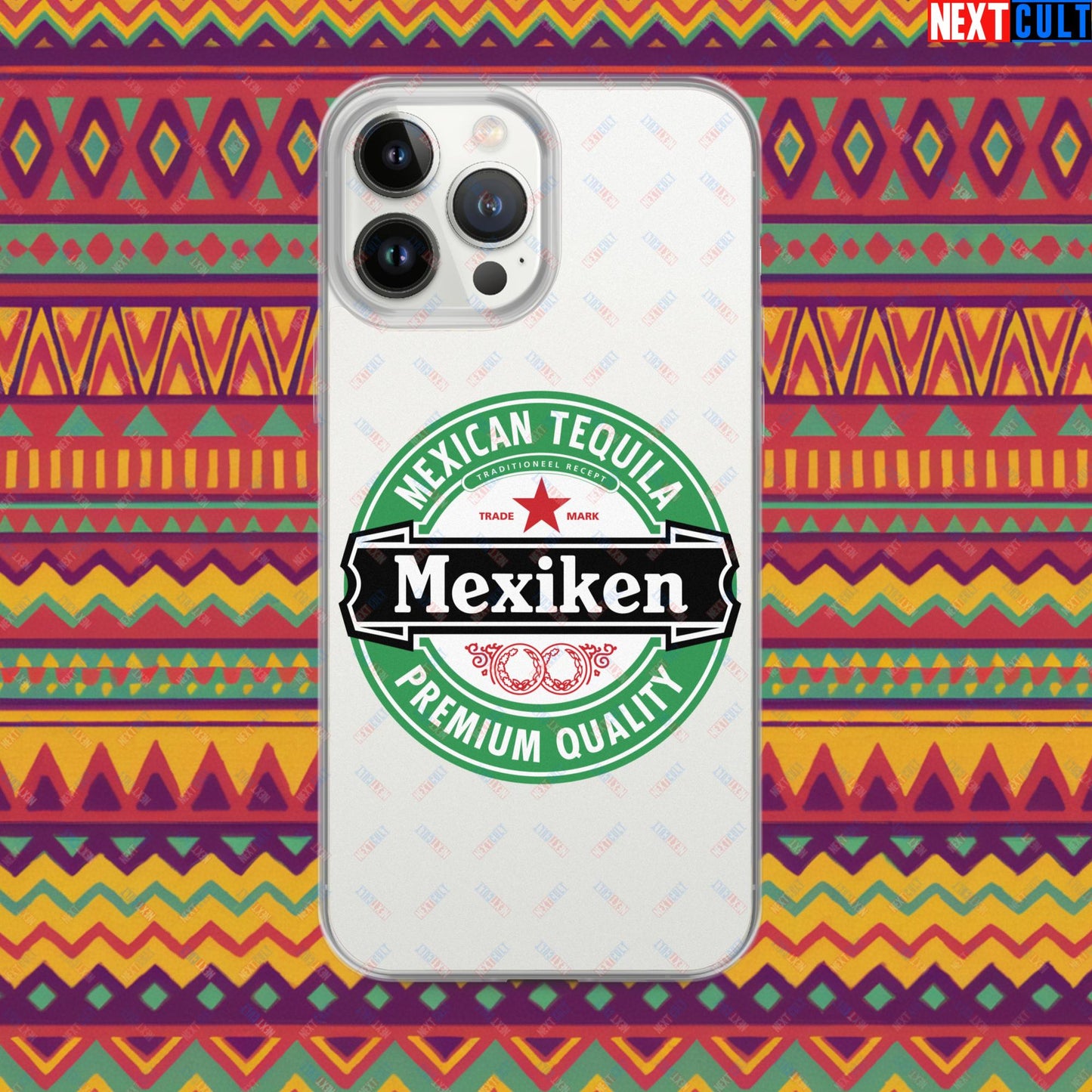 Mexiken Mexican Tequila Funny Heineken Beer Meme Clear Case for iPhone iPhone 13 Pro Max Mobile Phone Cases Mexico Next Cult Brand