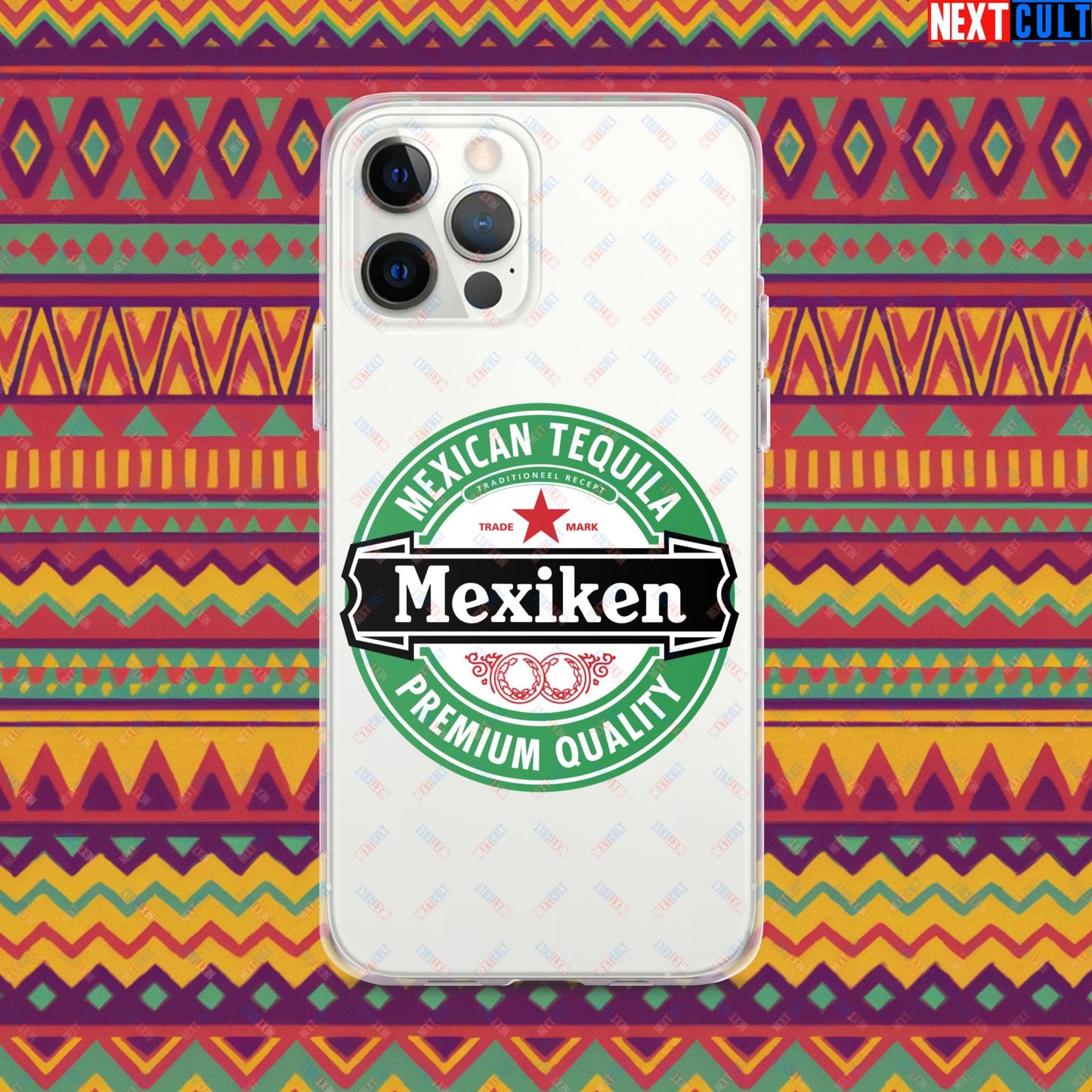 Mexiken Mexican Tequila Funny Heineken Beer Meme Clear Case for iPhone iPhone 12 Pro Max Mobile Phone Cases Mexico Next Cult Brand