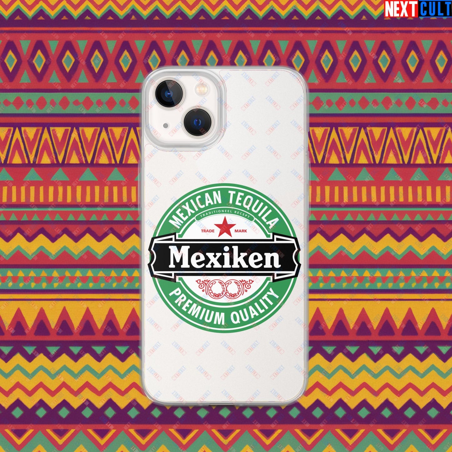 Mexiken Mexican Tequila Funny Heineken Beer Meme Clear Case for iPhone iPhone 13 Mobile Phone Cases Mexico Next Cult Brand