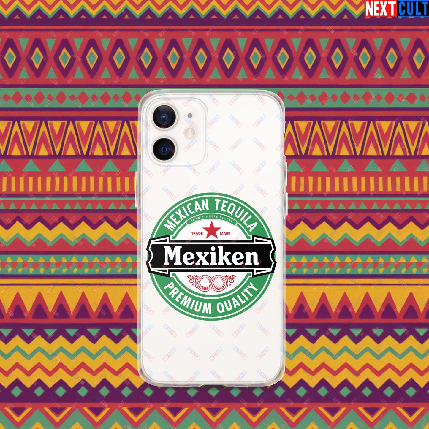 Mexiken Mexican Tequila Funny Heineken Beer Meme Clear Case for iPhone iPhone 12 mini Mobile Phone Cases Mexico Next Cult Brand