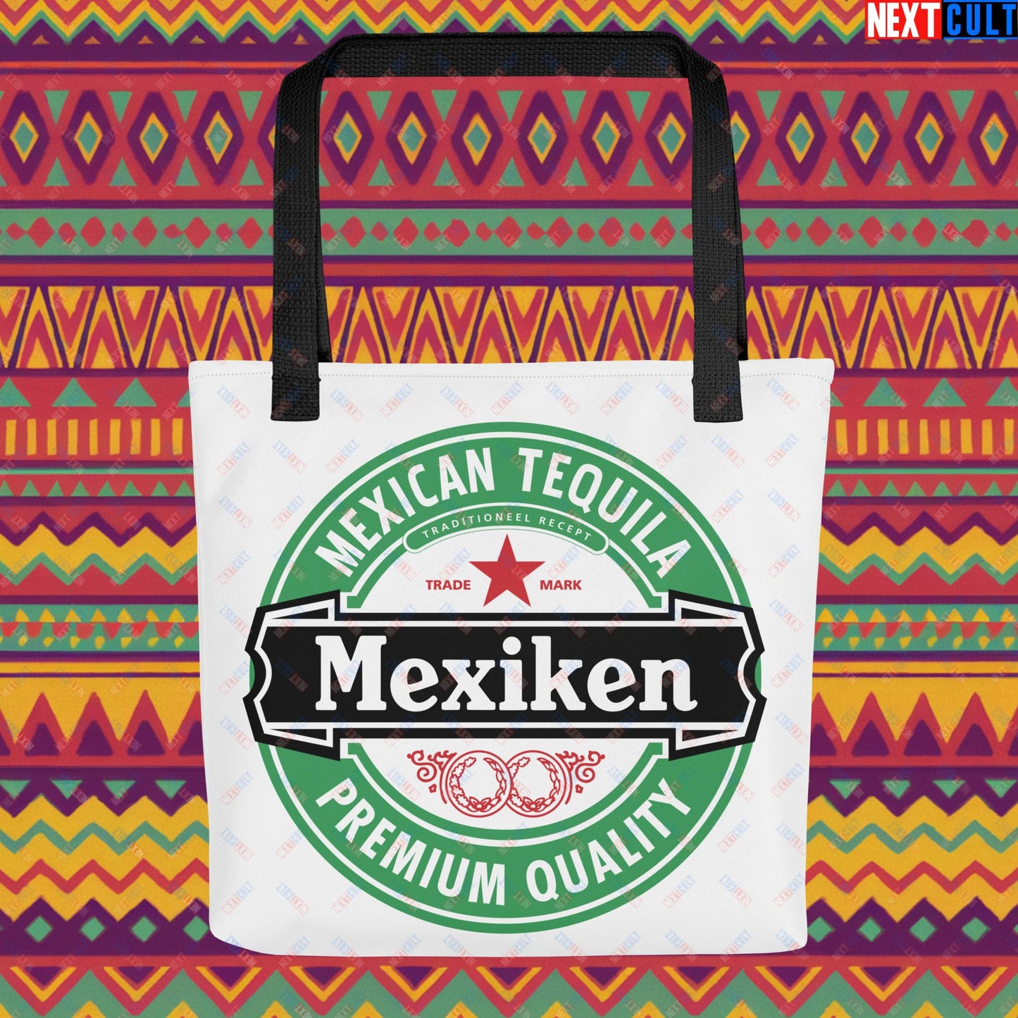 Mexiken Mexican Tequila Funny Heineken Beer Meme Tote bag Default Title Bags Mexico Next Cult Brand